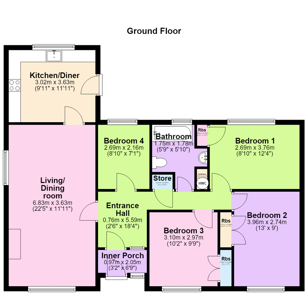26, Carlisle Park, Ballynahinch floorplan