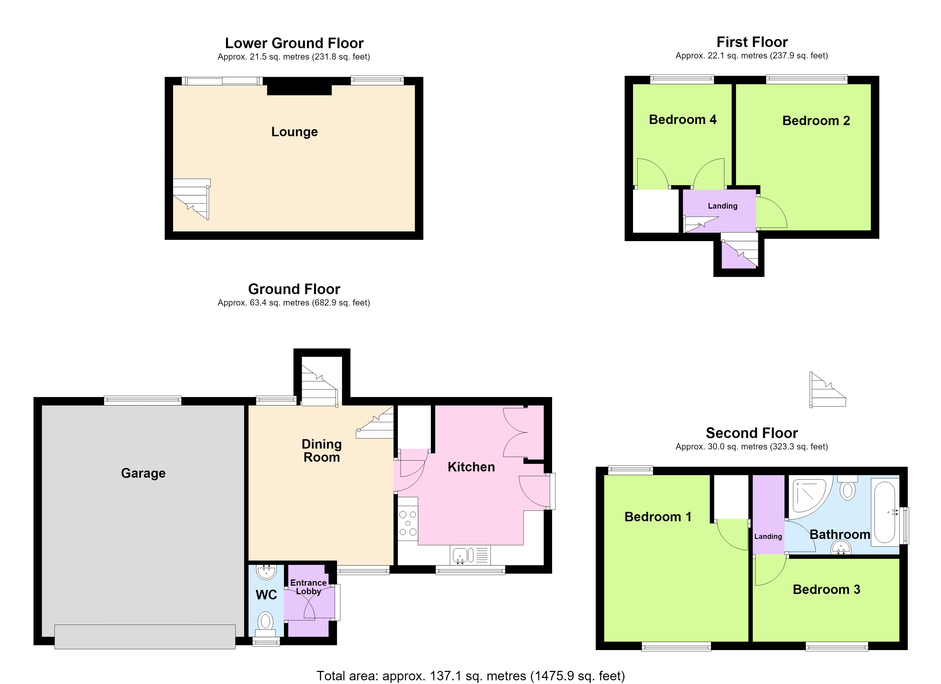 5, Haworth Crescent, South Yorkshire floorplan