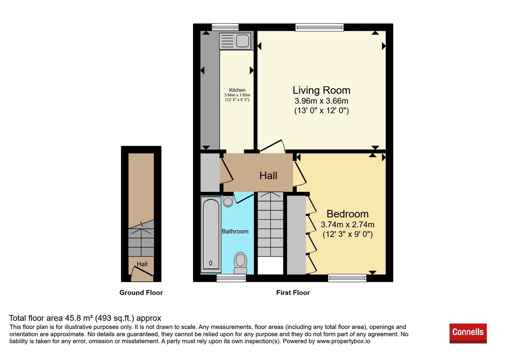 1, Campania Grove, Luton floorplan