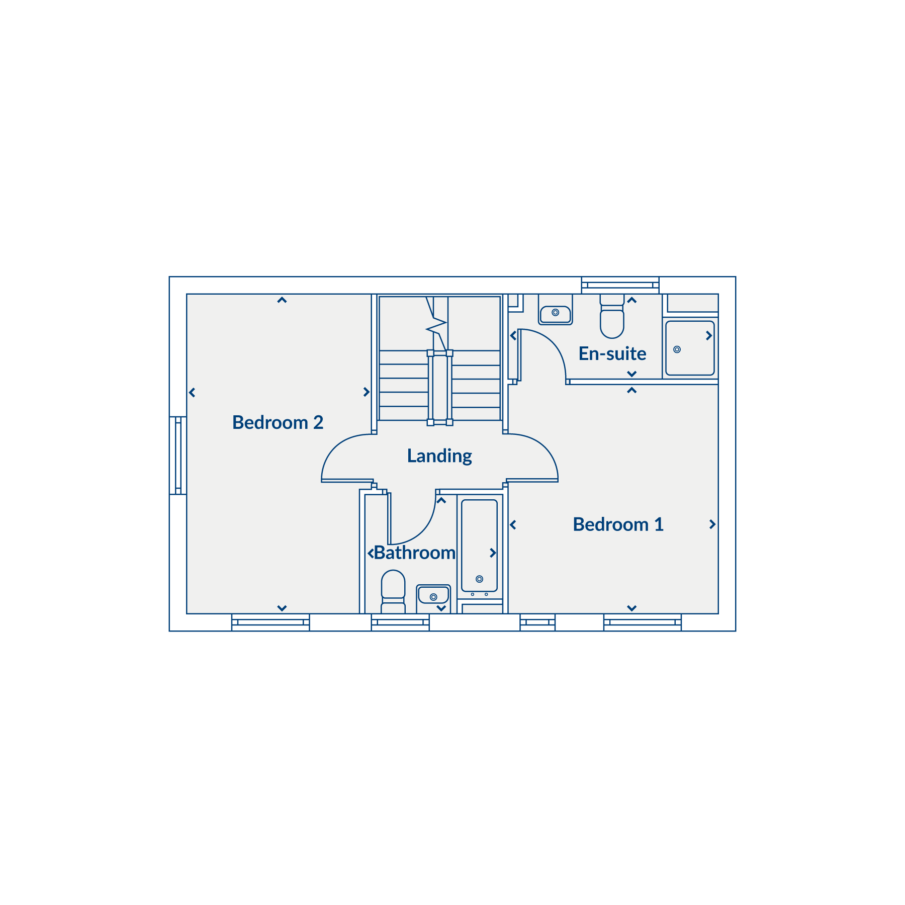 Plot 109, Keepmoat - Haworth Place Sales Office, Tattenhoe Park, Milton Keynes floorplan