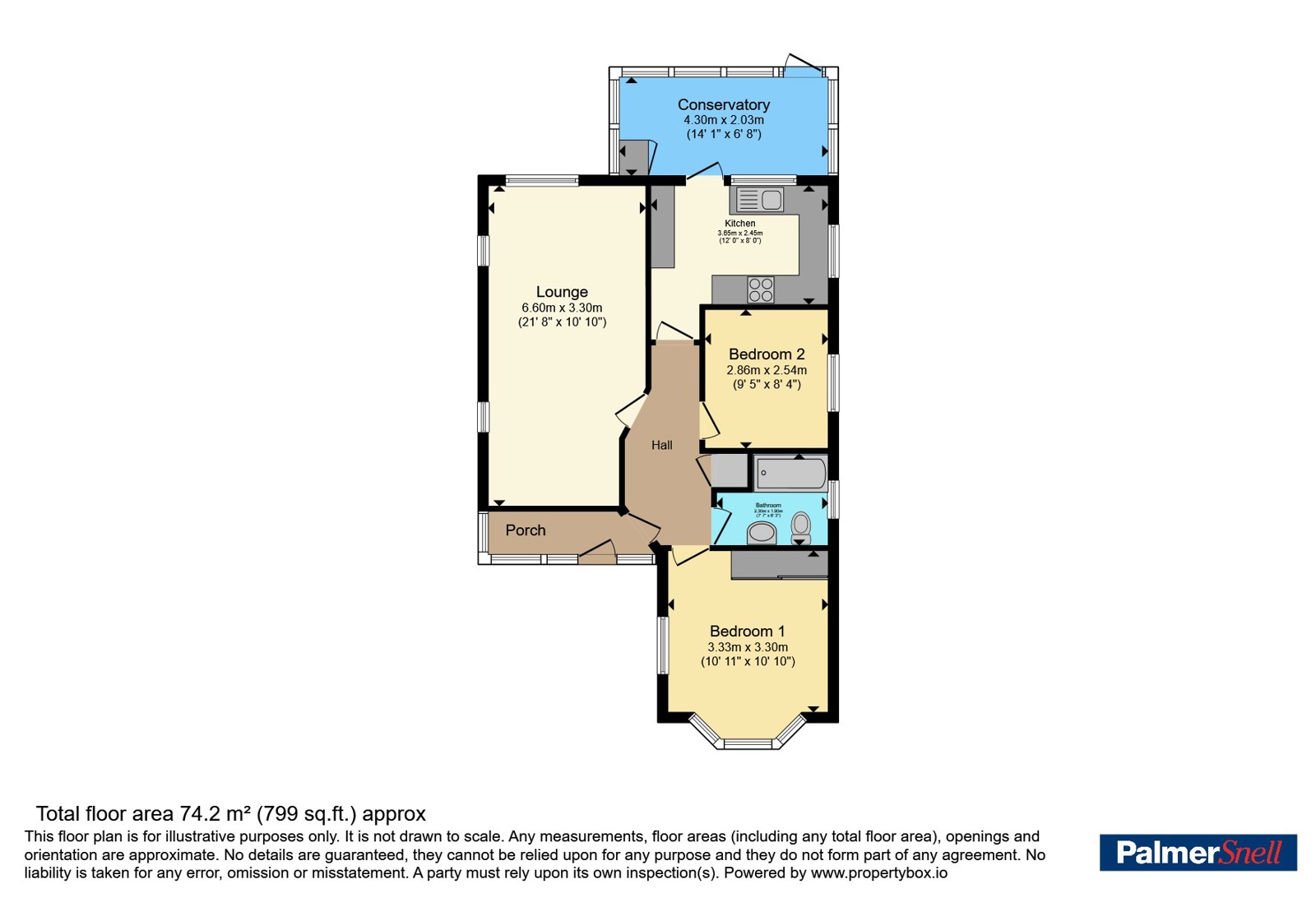 14, Fulwood Avenue, Dorset floorplan
