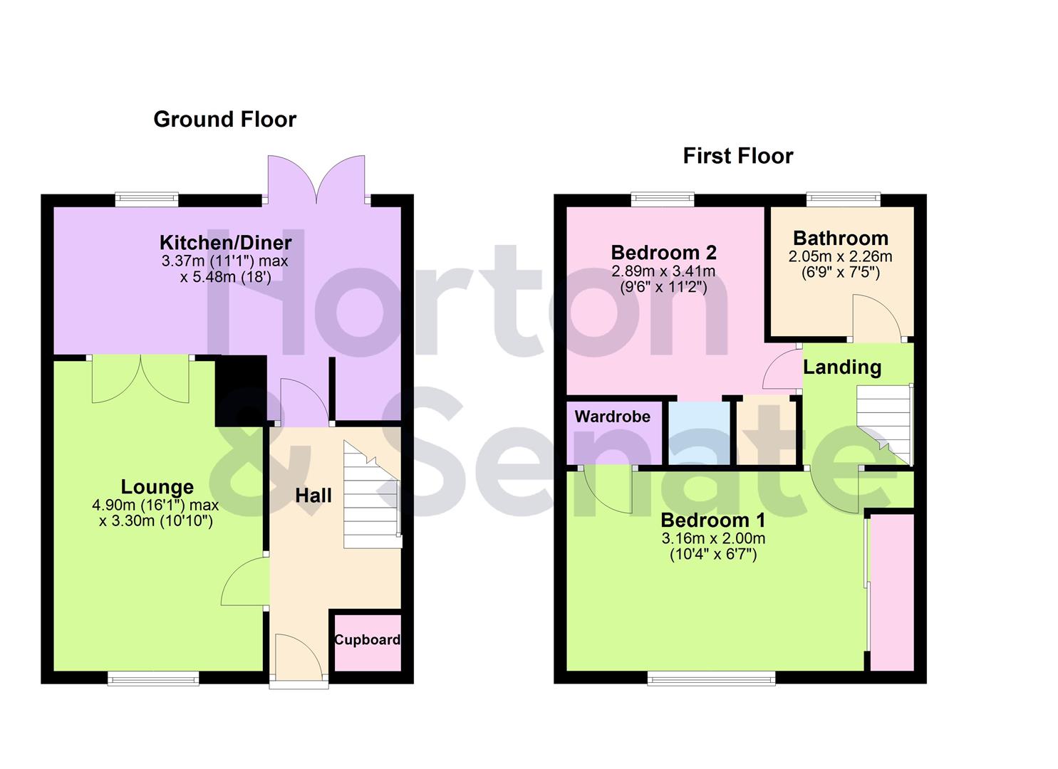 32, Hernefield Road, Birmingham floorplan