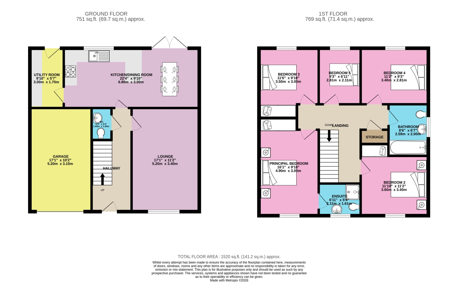19, BARLEYFIELD CLOSE, SELBY floorplan
