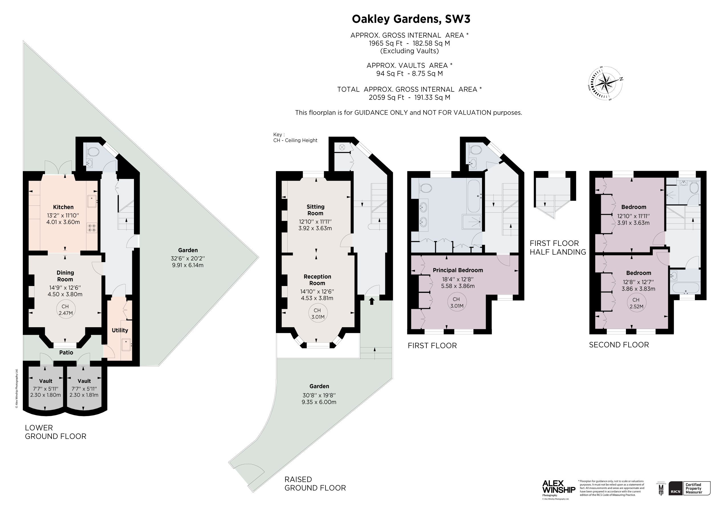 45, Oakley Gardens, London floorplan