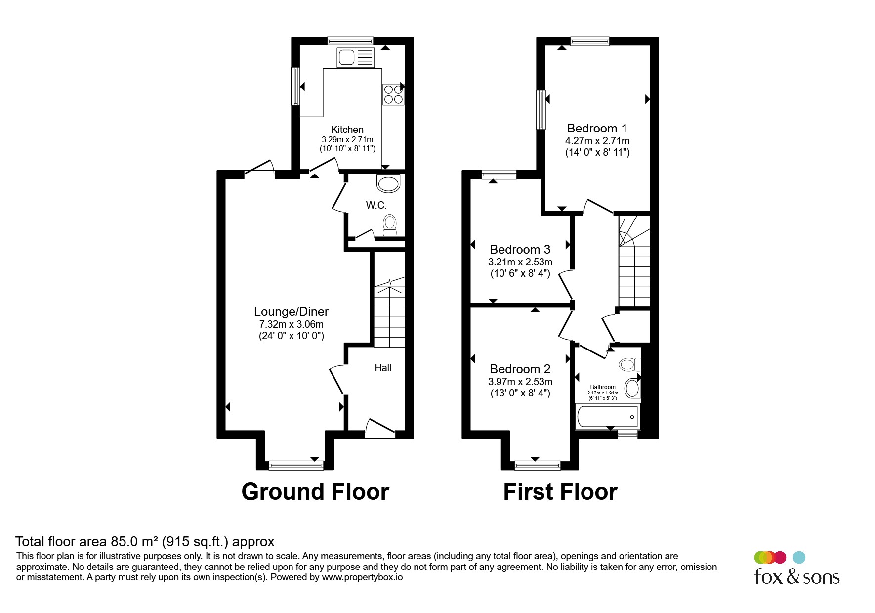 Tavern Row, 242, Queens Park Road, Brighton floorplan