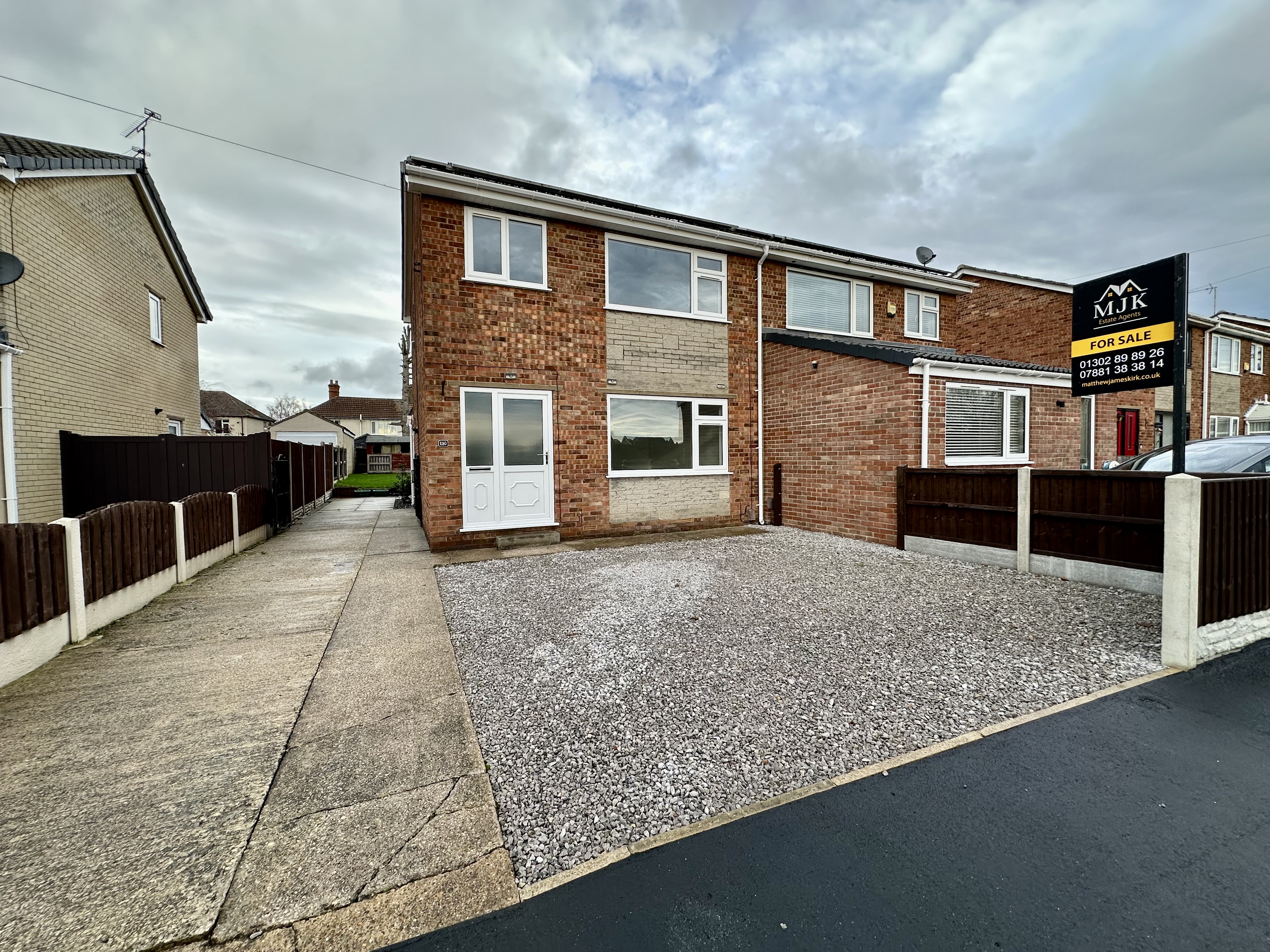 3-bed semi-detached on 110, Brook Way, Doncaster, £200,000
