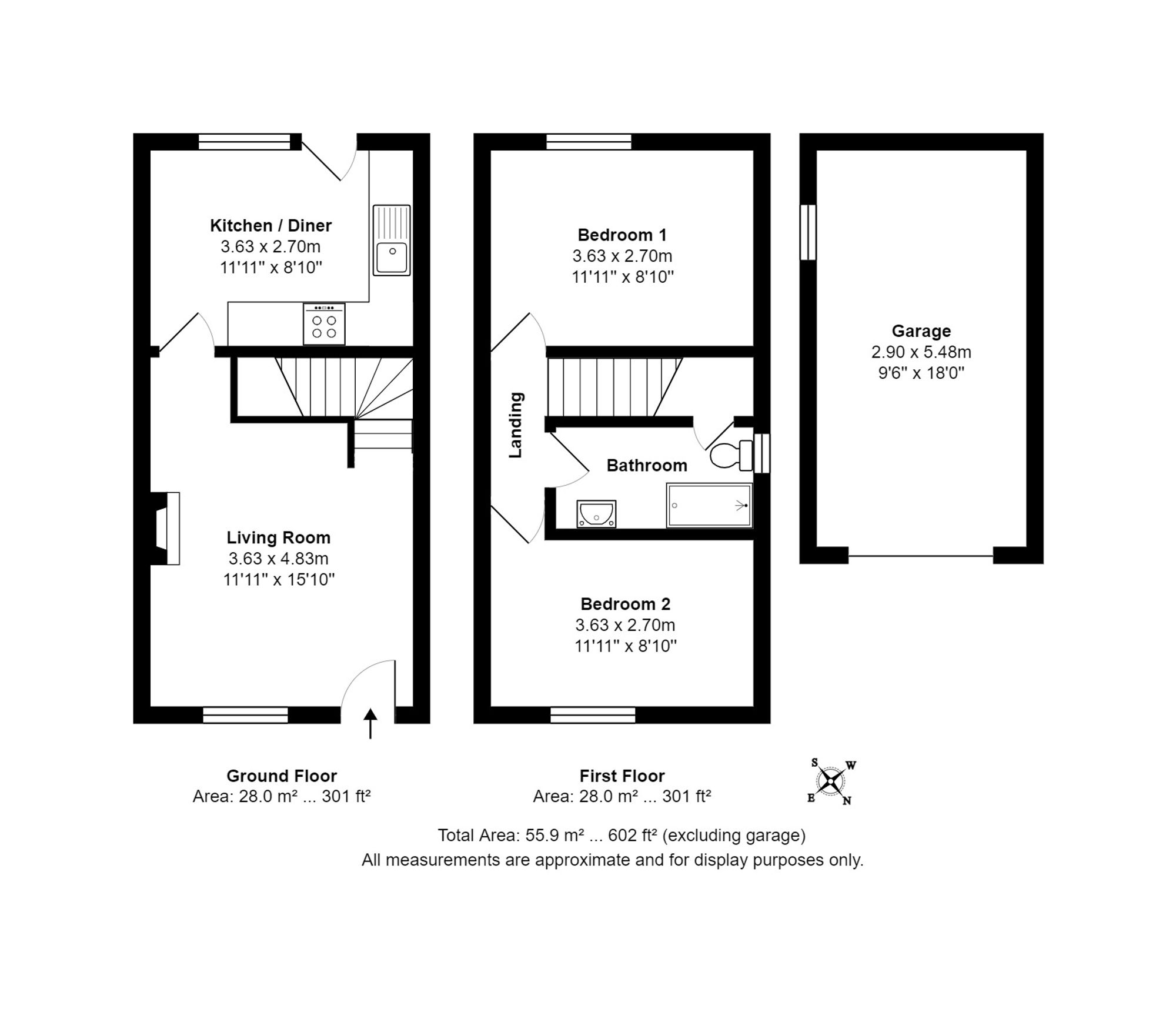 2 Yarrow Drive, Harrogate floorplan