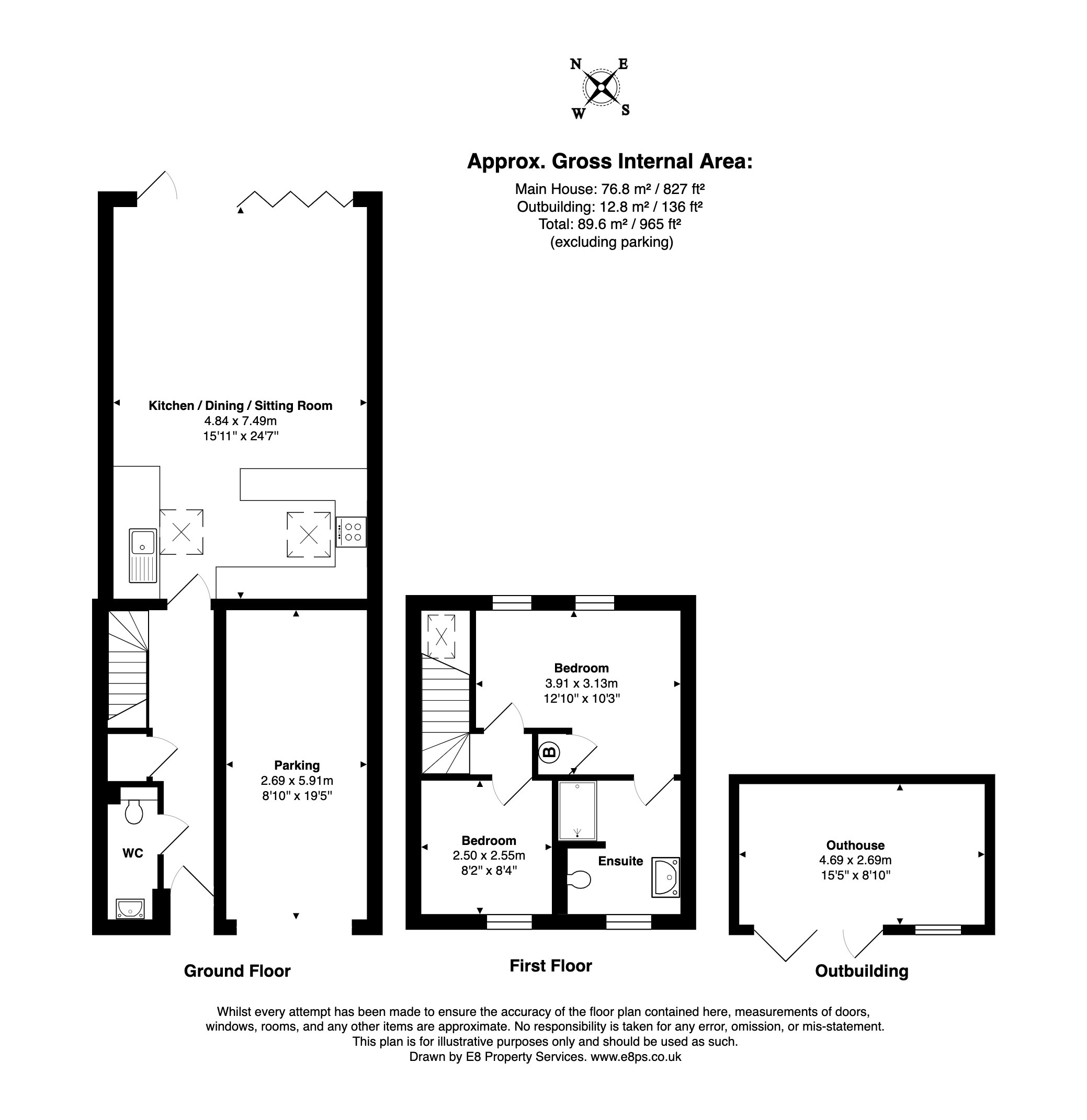 7A, Middle Way, Oxford floorplan
