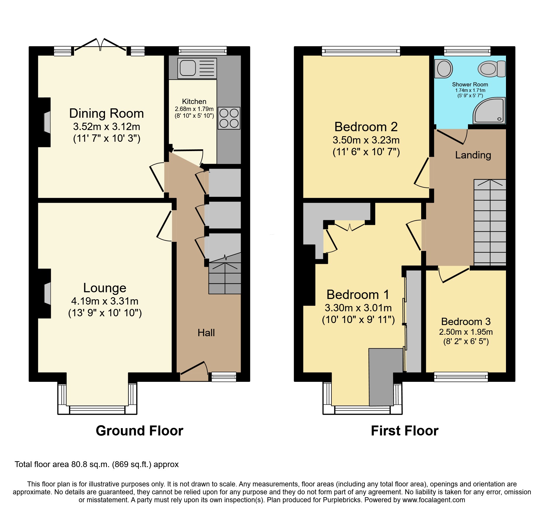 10, Westfield Road, Margate floorplan