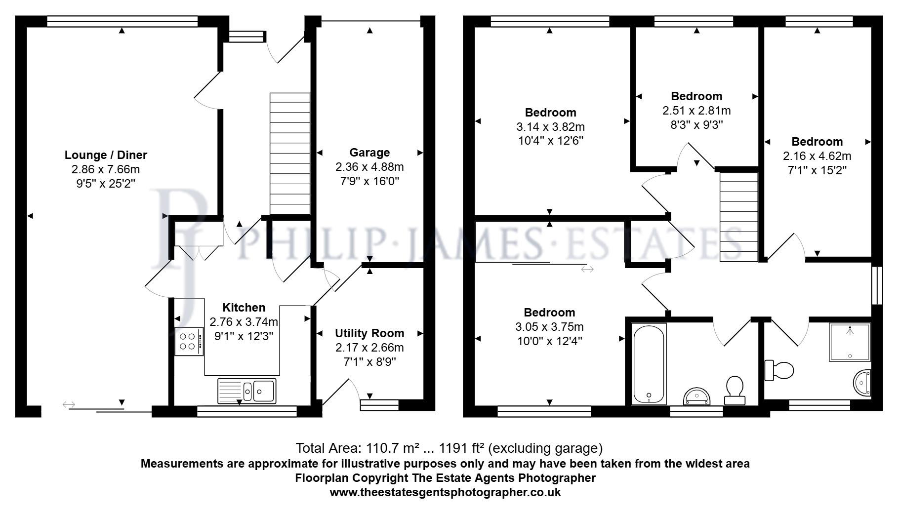 25, Buxton Road, Colchester floorplan