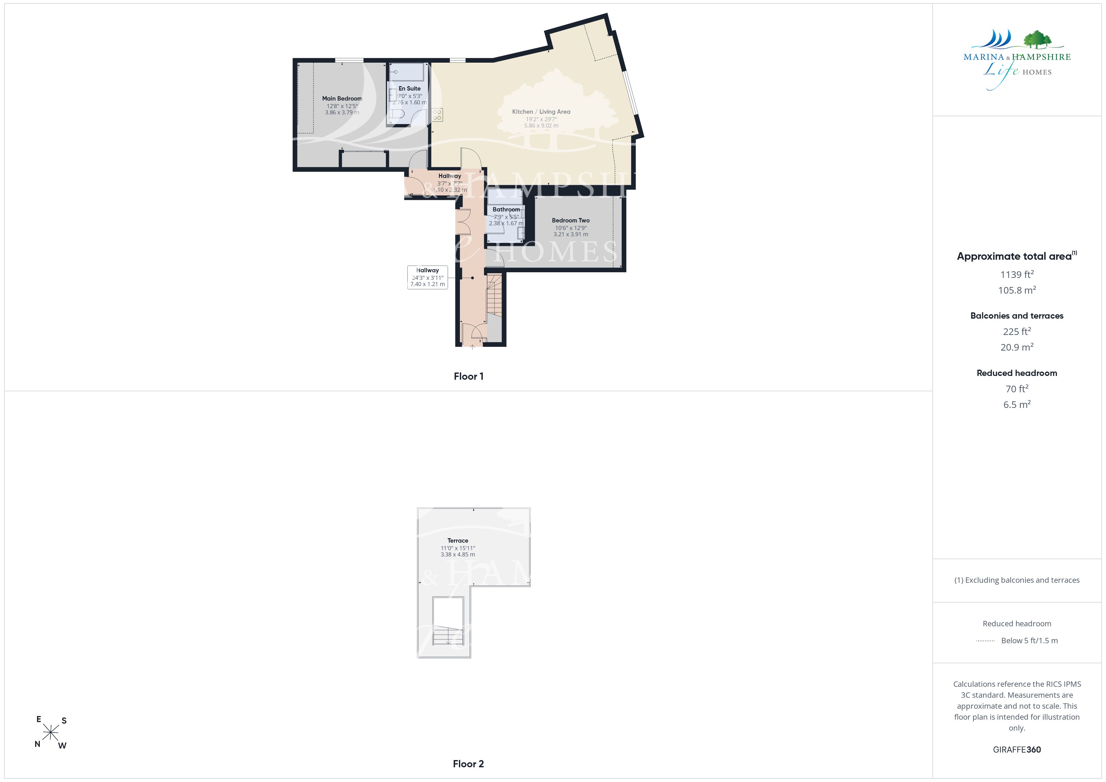 87, King Edward VII Apartments, Midhurst floorplan