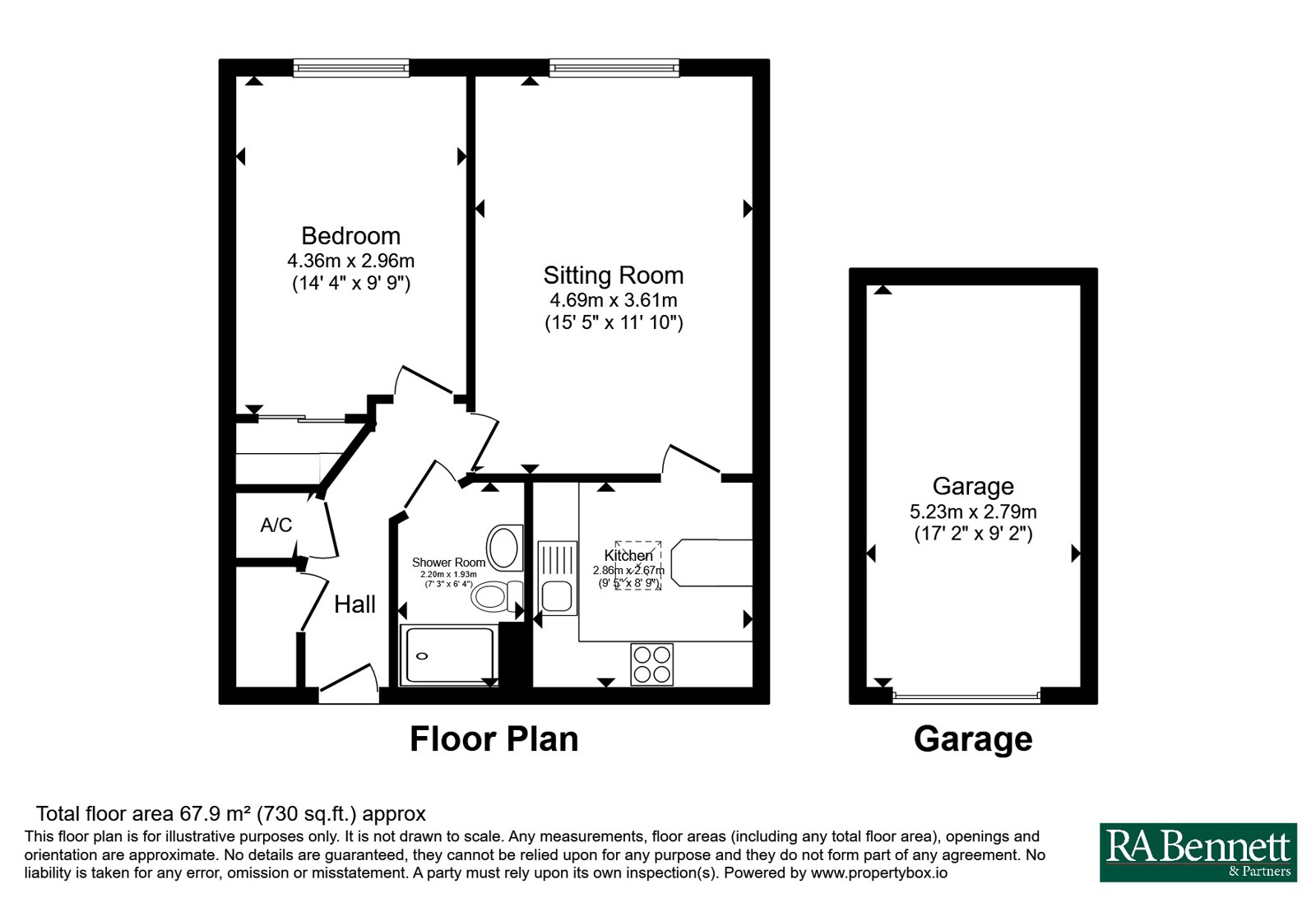 Flat 20, Pegasus Court,, Station Road, Worcestershire floorplan