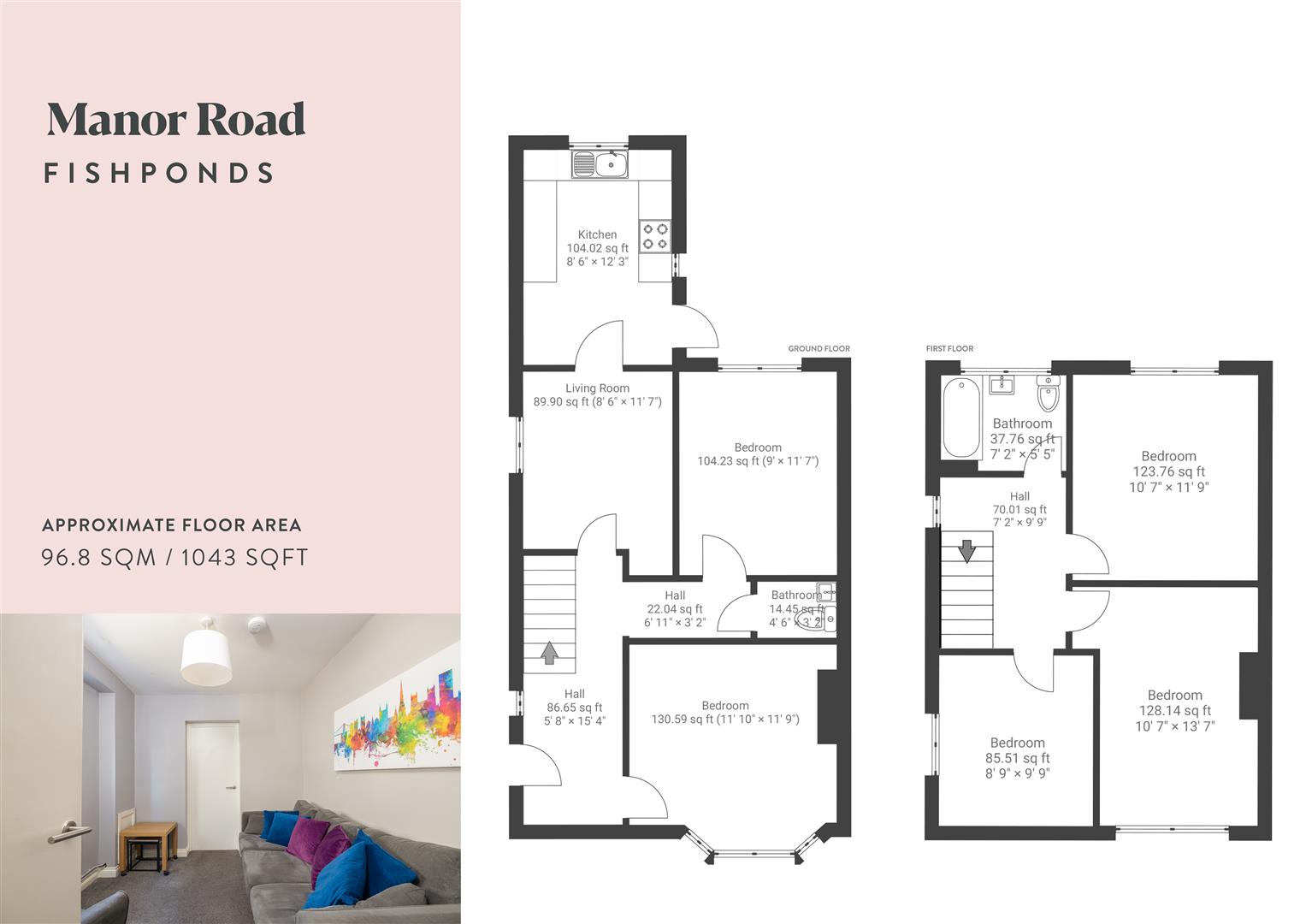 62, Manor Road, Bristol floorplan