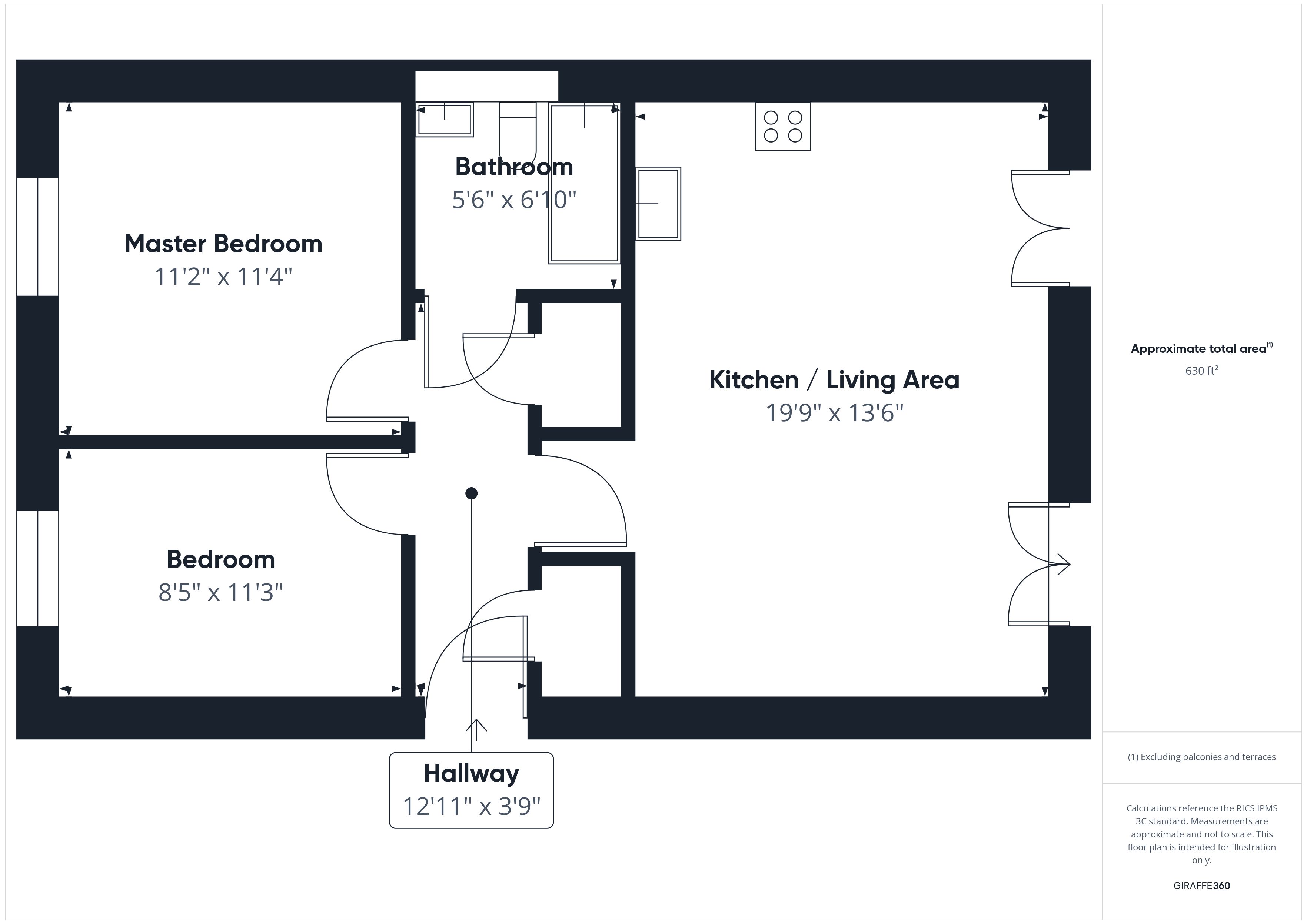 28, Ferard Corner, Bracknell floorplan