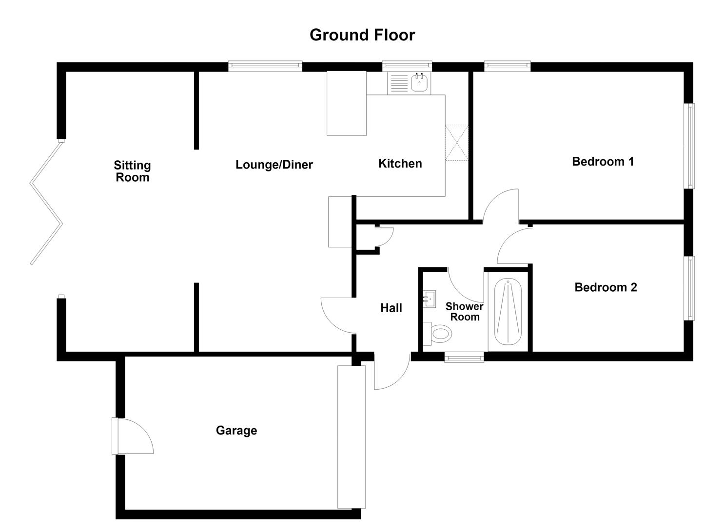 4, Foxes Close, Sandown floorplan