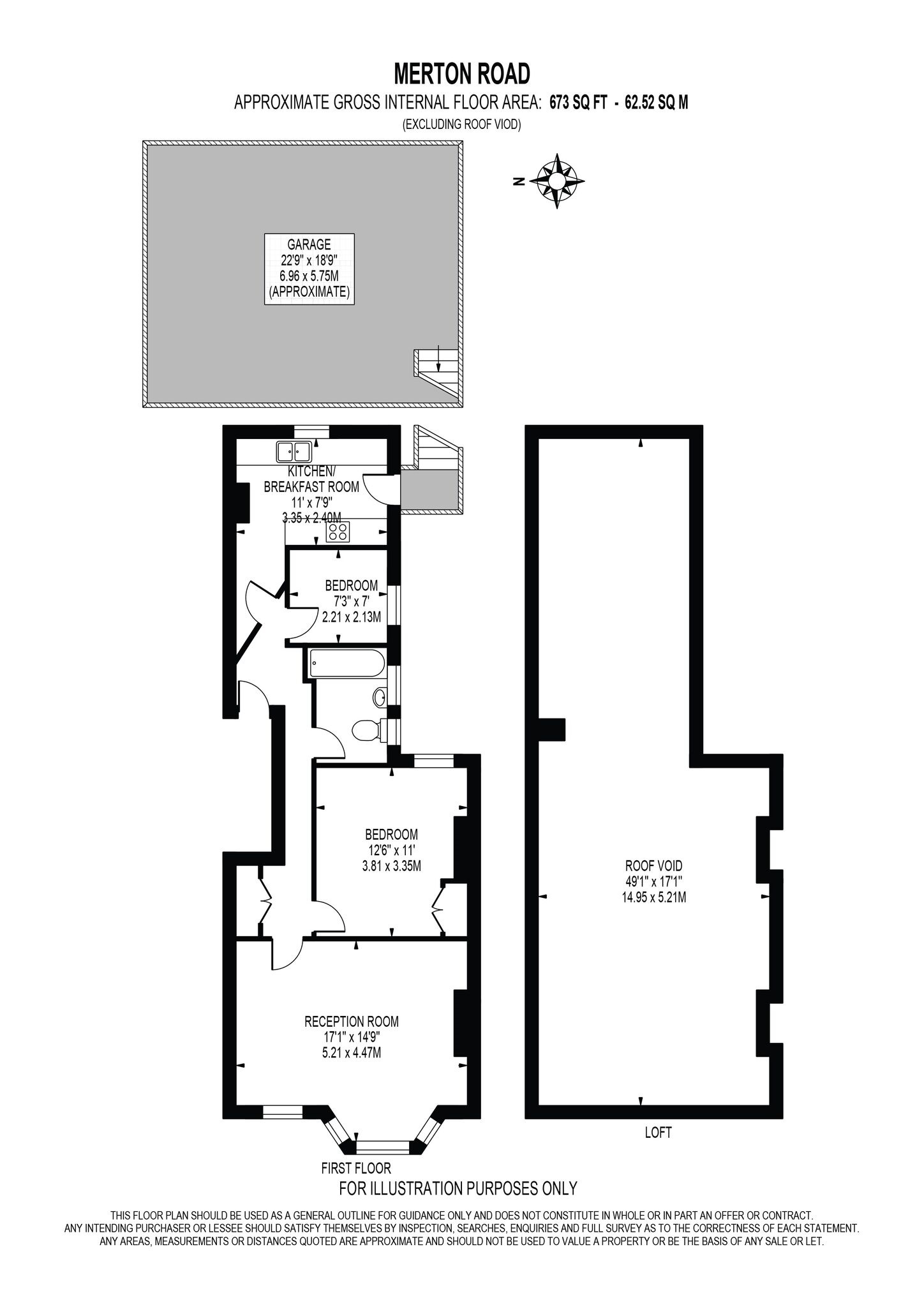 2 Bedrooms Flat for sale in Merton Road, South Wimbledon, London SW19