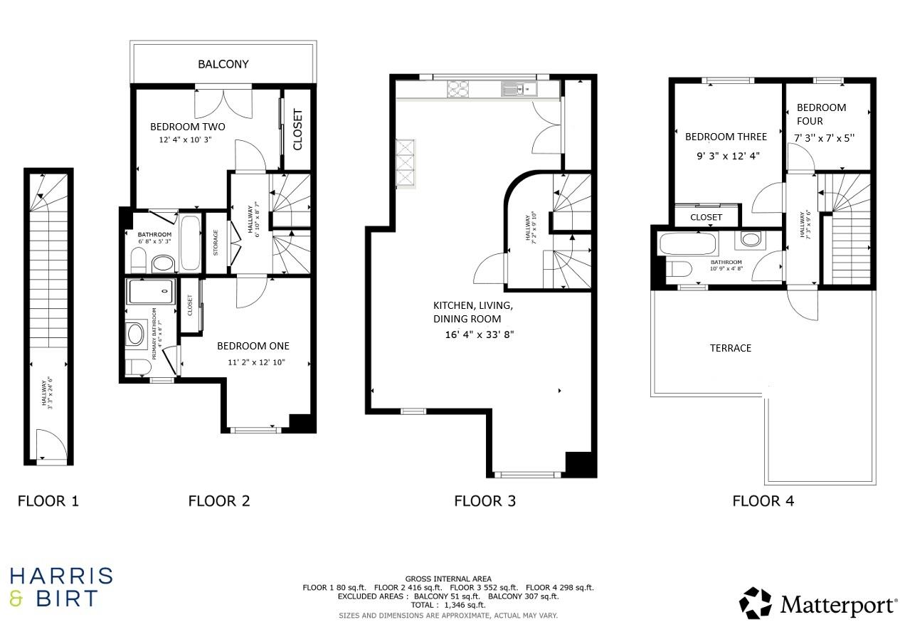 The Gatehouse 1a, Conway Road, Cardiff floorplan