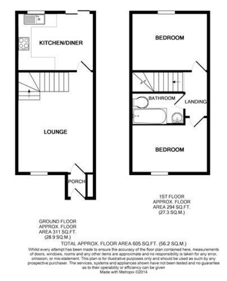 Chapel Field, Sandy floorplan