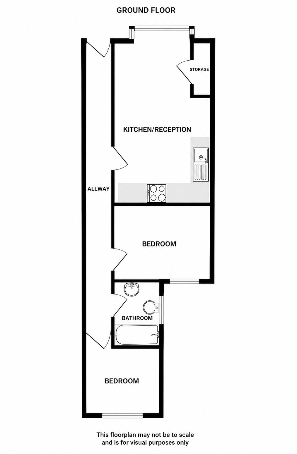 58A,, Waverley Road, Plumstead floorplan