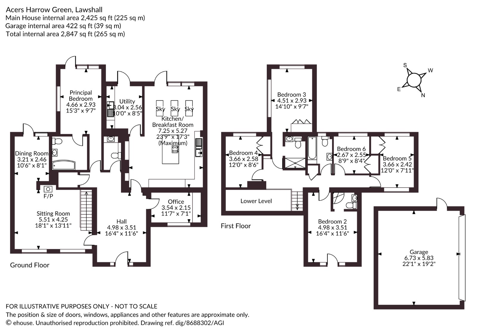 Acers,, Harrow Green, Bury St. Edmunds floorplan