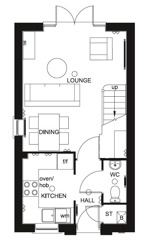 2 Bedrooms Terraced house for sale in 