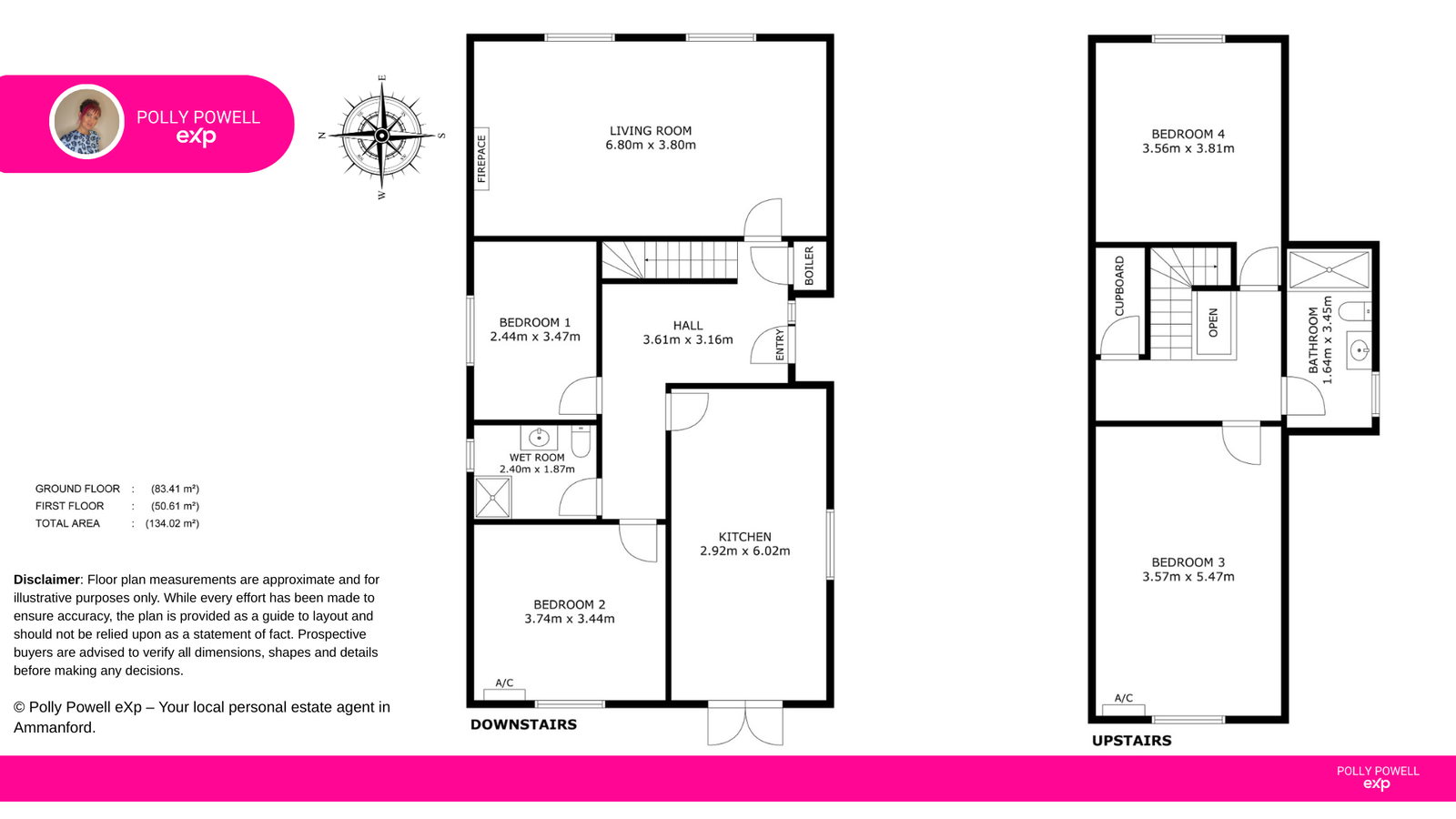 135, Heol Cae Gurwen, Ammanford floorplan