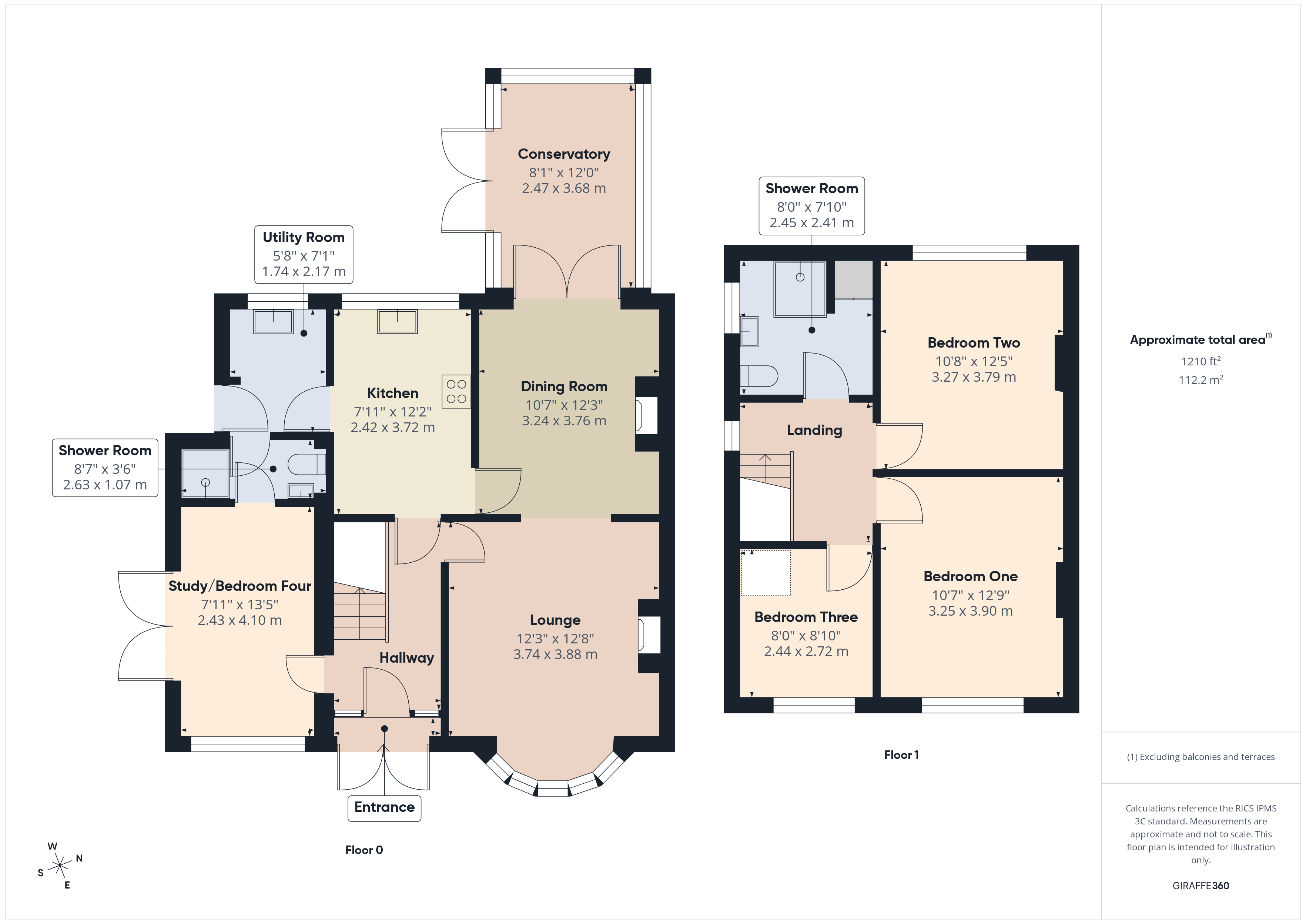 24, Linden Close, Bridgwater floorplan
