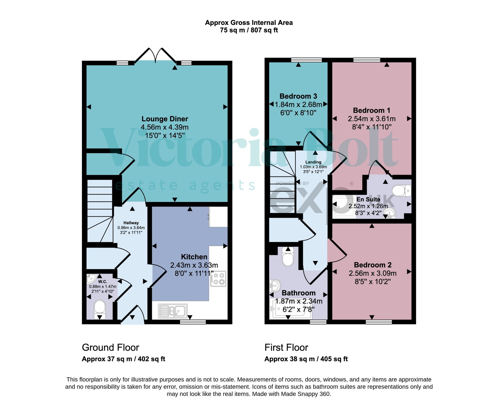 8, Pear Lane, Plympton floorplan