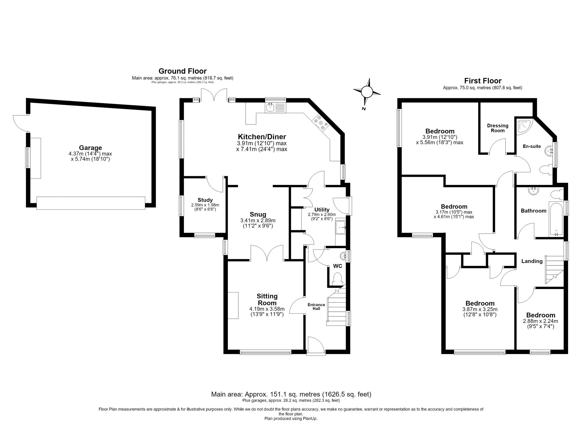 55 Westwood Avenue, Hitchin floorplan