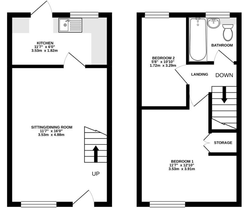 Plumpton Ave, Bobblestock, Hereford HR4, 2 bedroom terraced house to rent 64444676 PrimeLocation