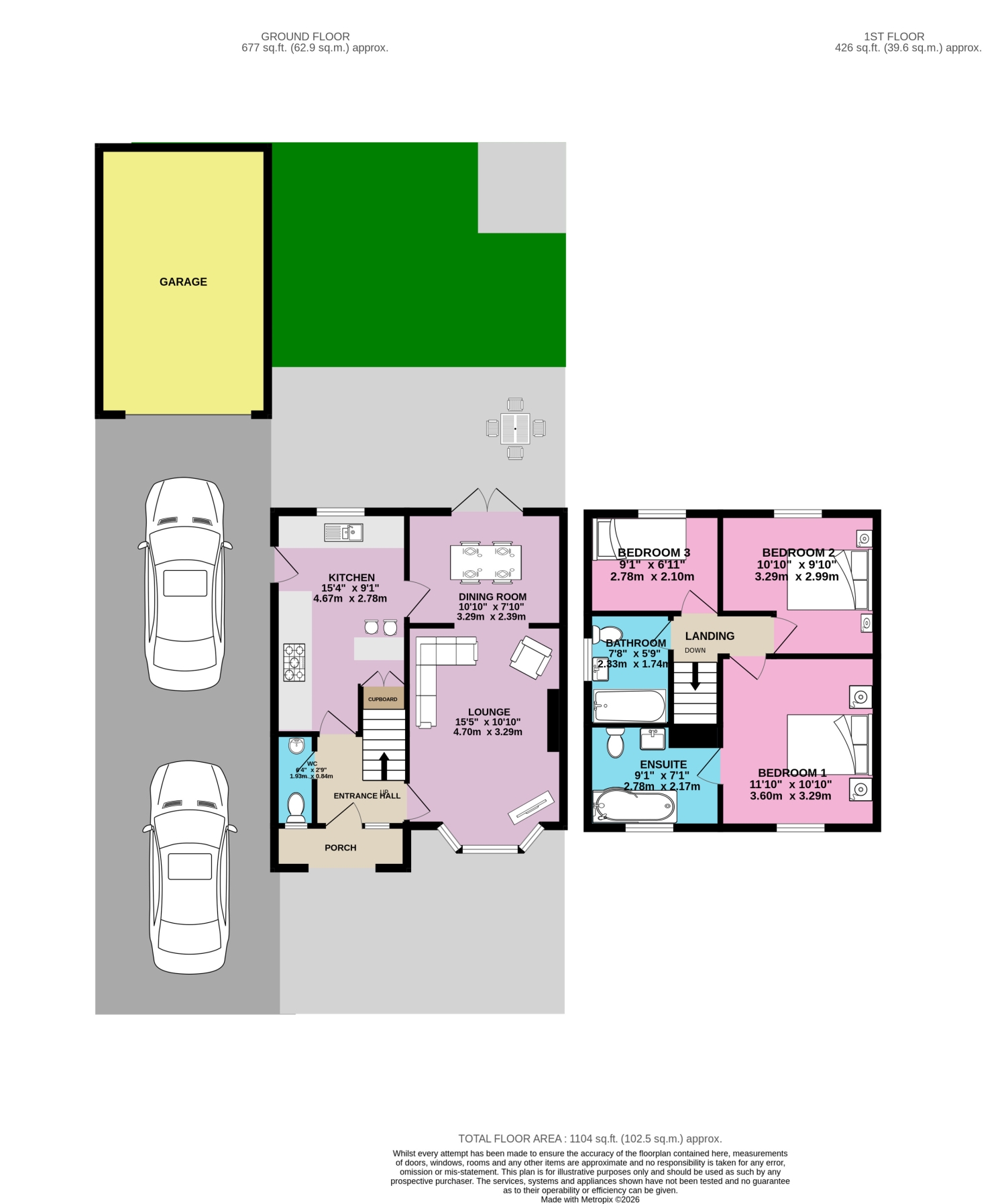 Rowan Avenue, Beverley floorplan