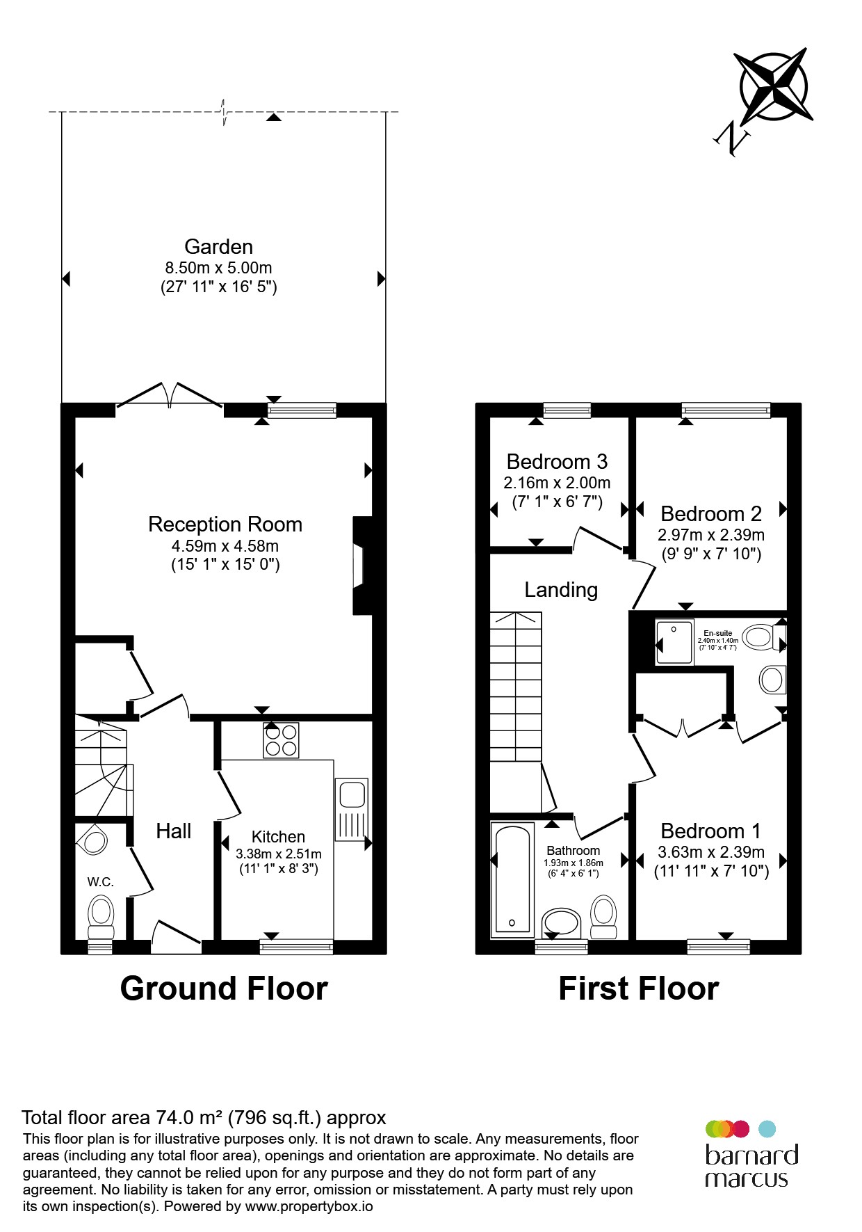 70, Ribblesdale Avenue, London floorplan
