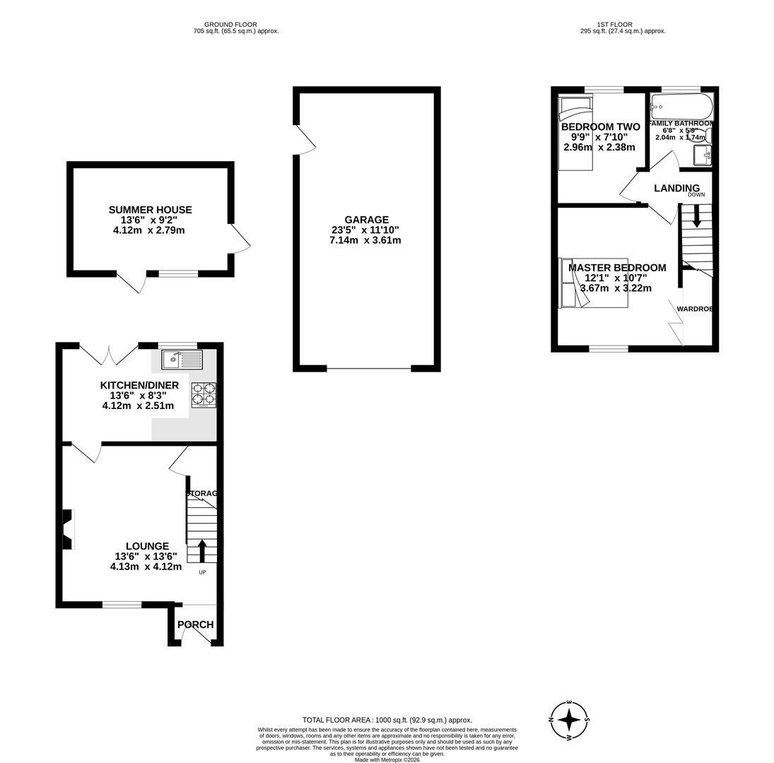 14, Westlands, Leyland floorplan