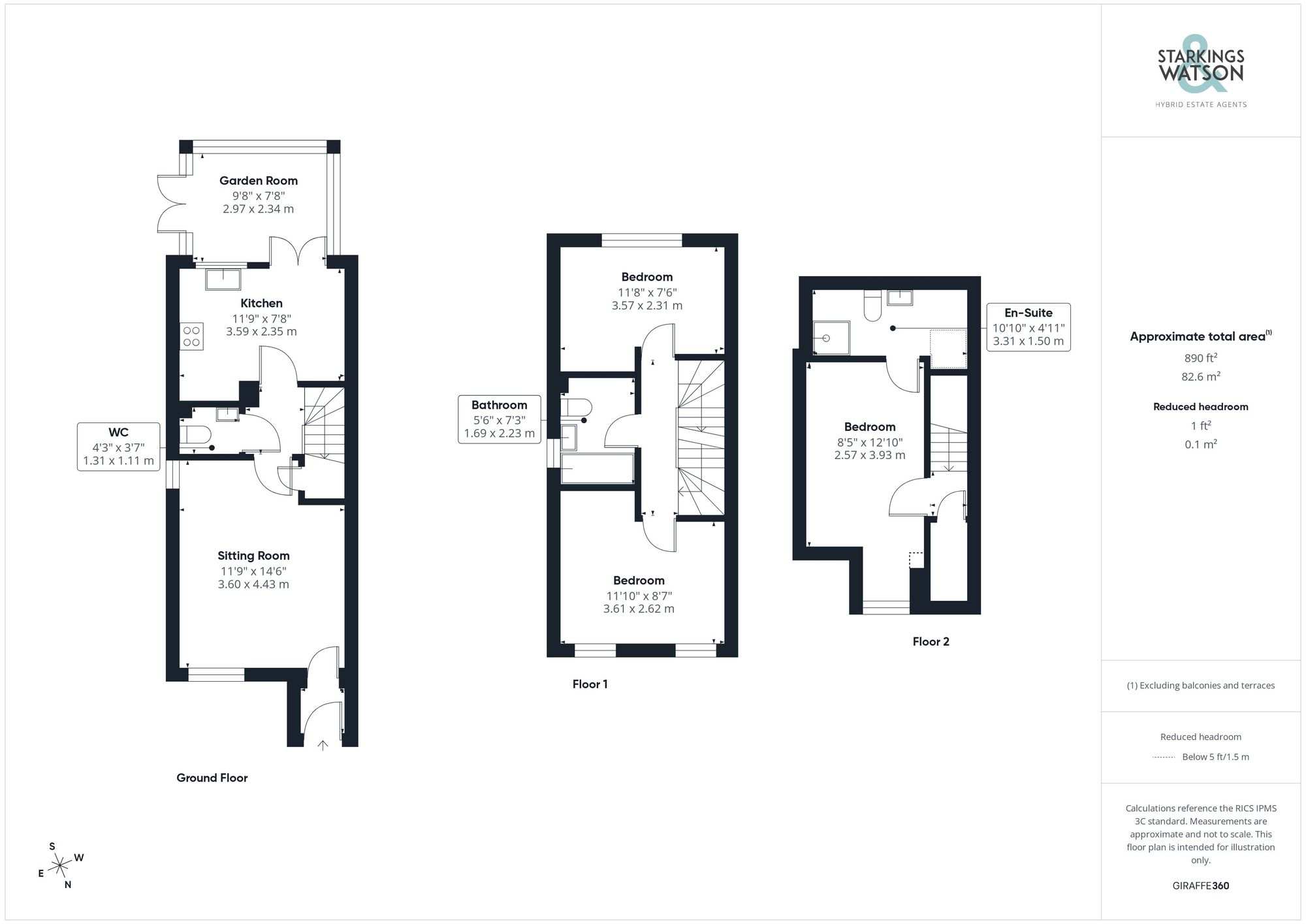 16 Briggs Mead, Wymondham floorplan