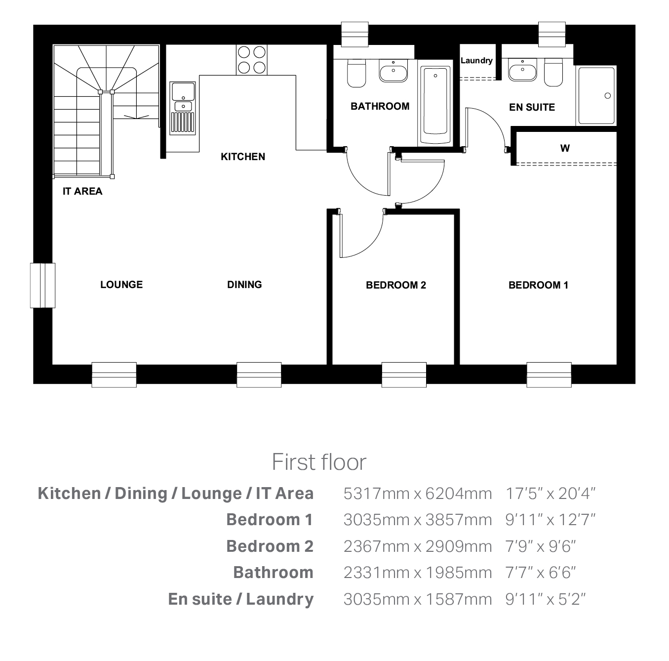 Plot 9, The Anstruther, Main Street, Dechmont floorplan