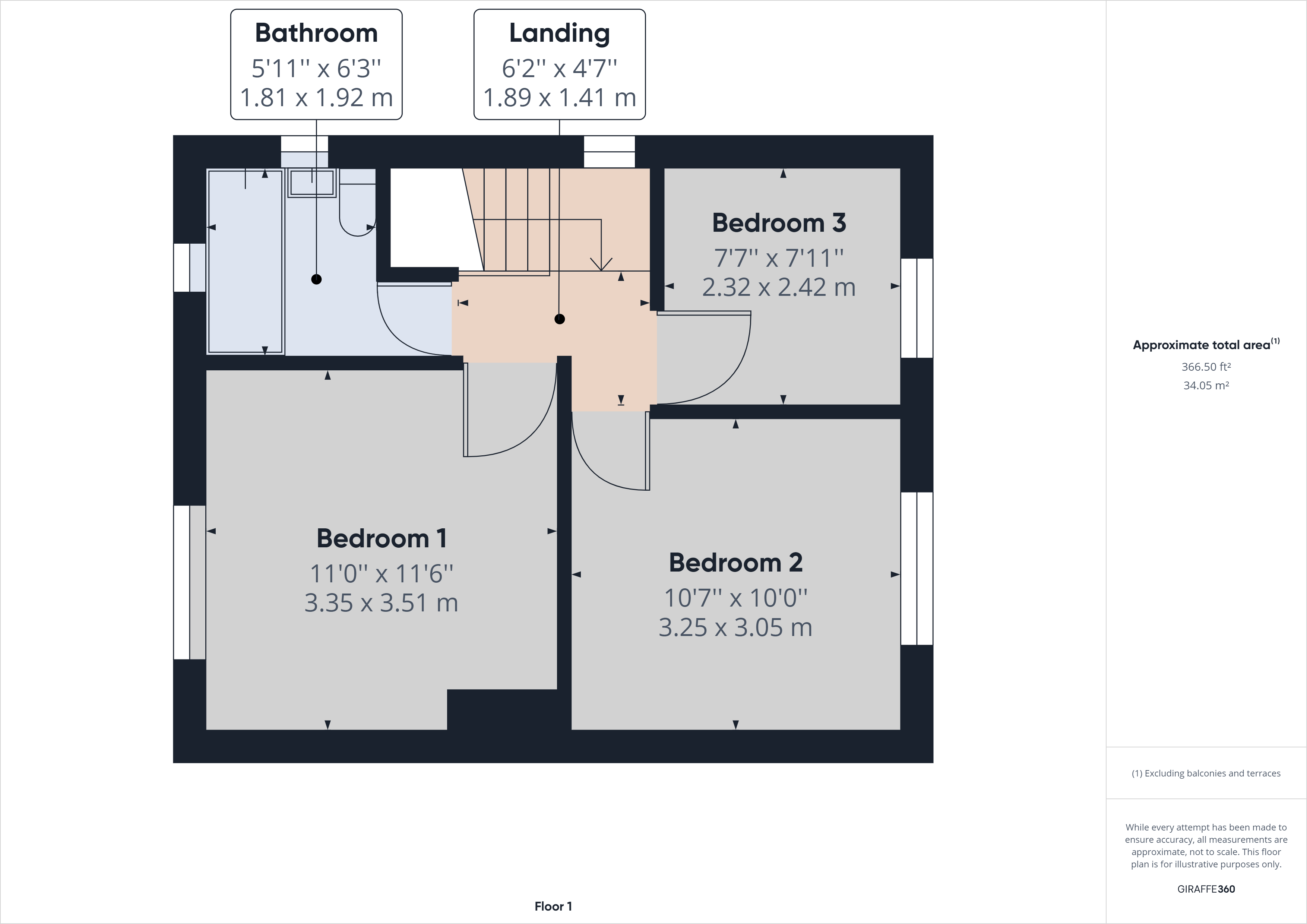 9, Oak Close, Prescot floorplan
