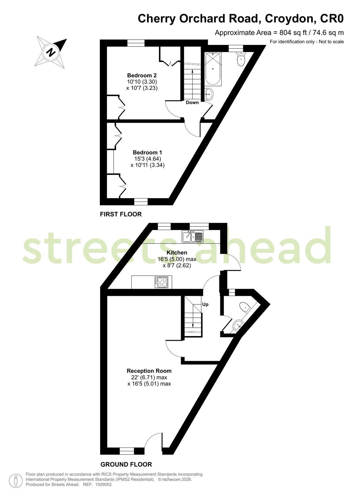 89A,, Cherry Orchard Road, Croydon floorplan