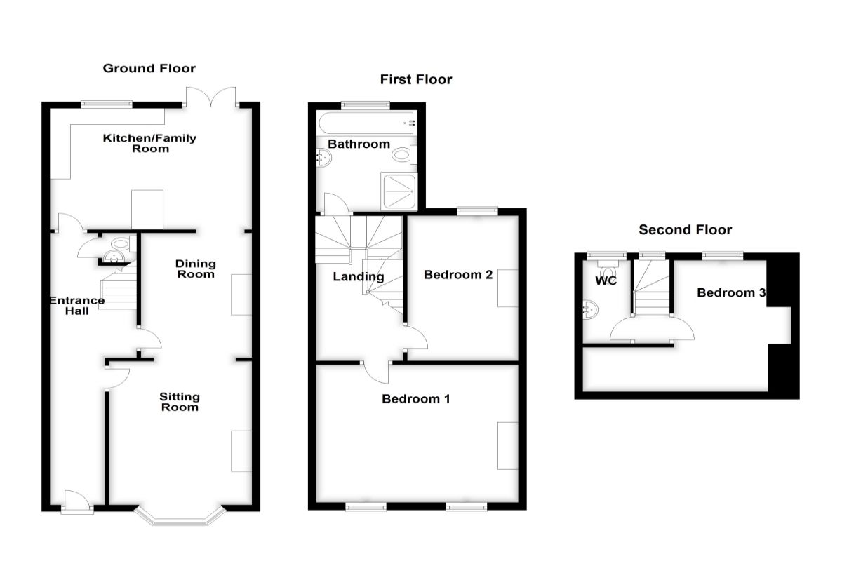 3 Bedrooms Terraced house for sale in Apton Road, Bishop's Stortford CM23