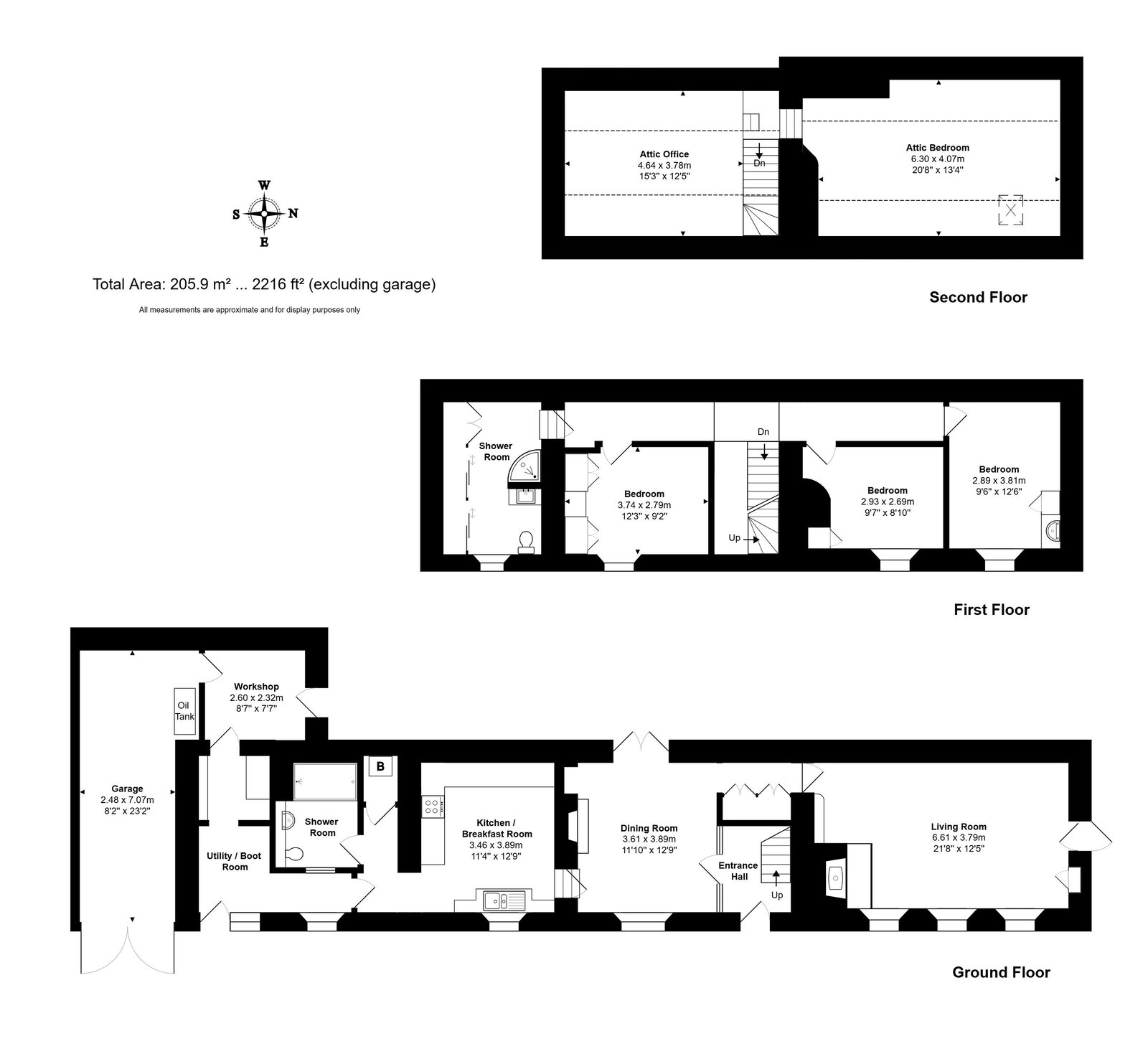 Kings Cottage, Kings Terrace, The Street, Badminton floorplan