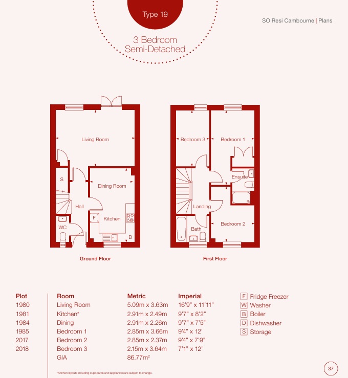 1960, Nicol Walk, West Cambourne floorplan