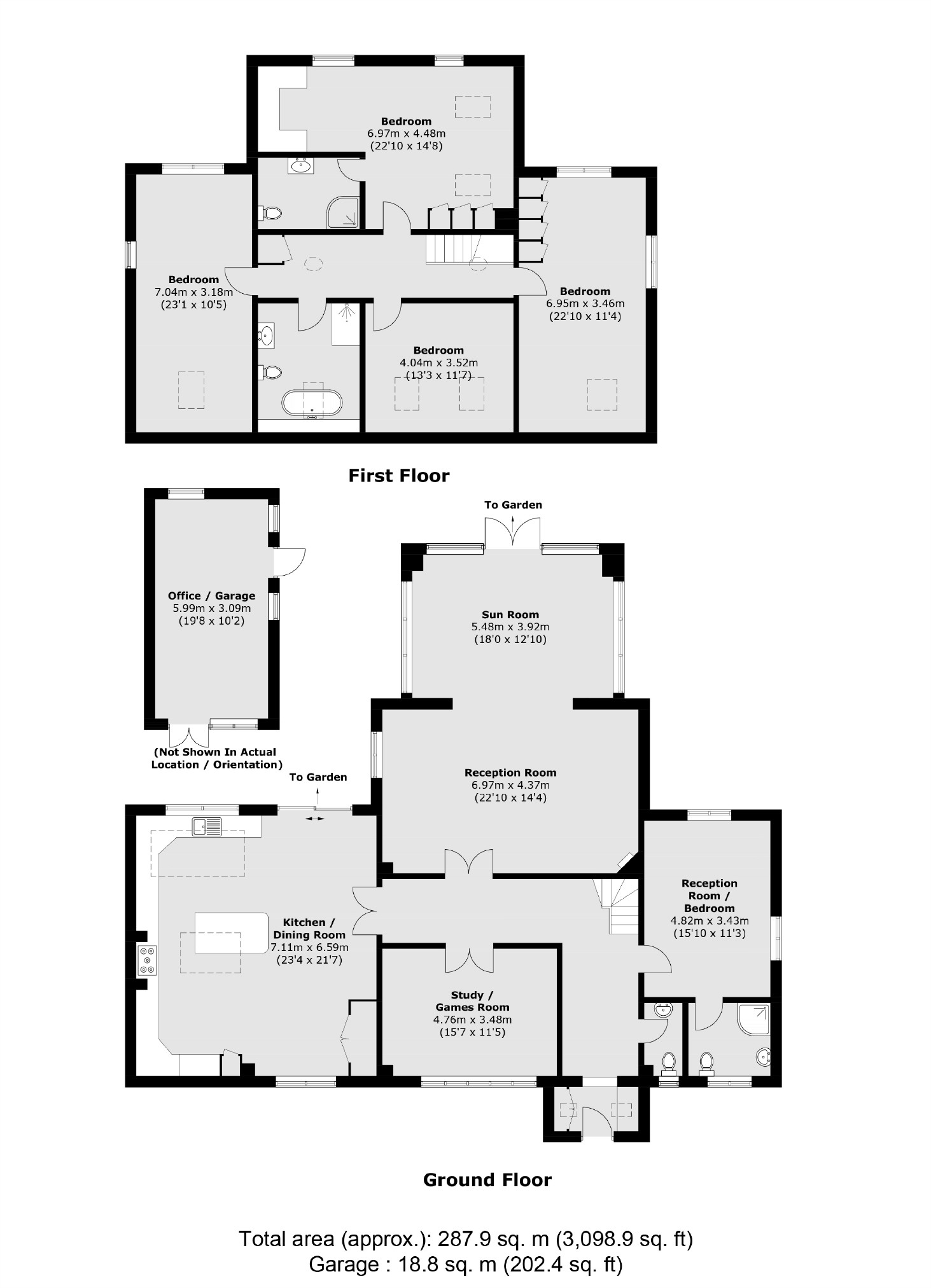 The Crows Nest, Thames Street, Sunbury-On-Thames floorplan