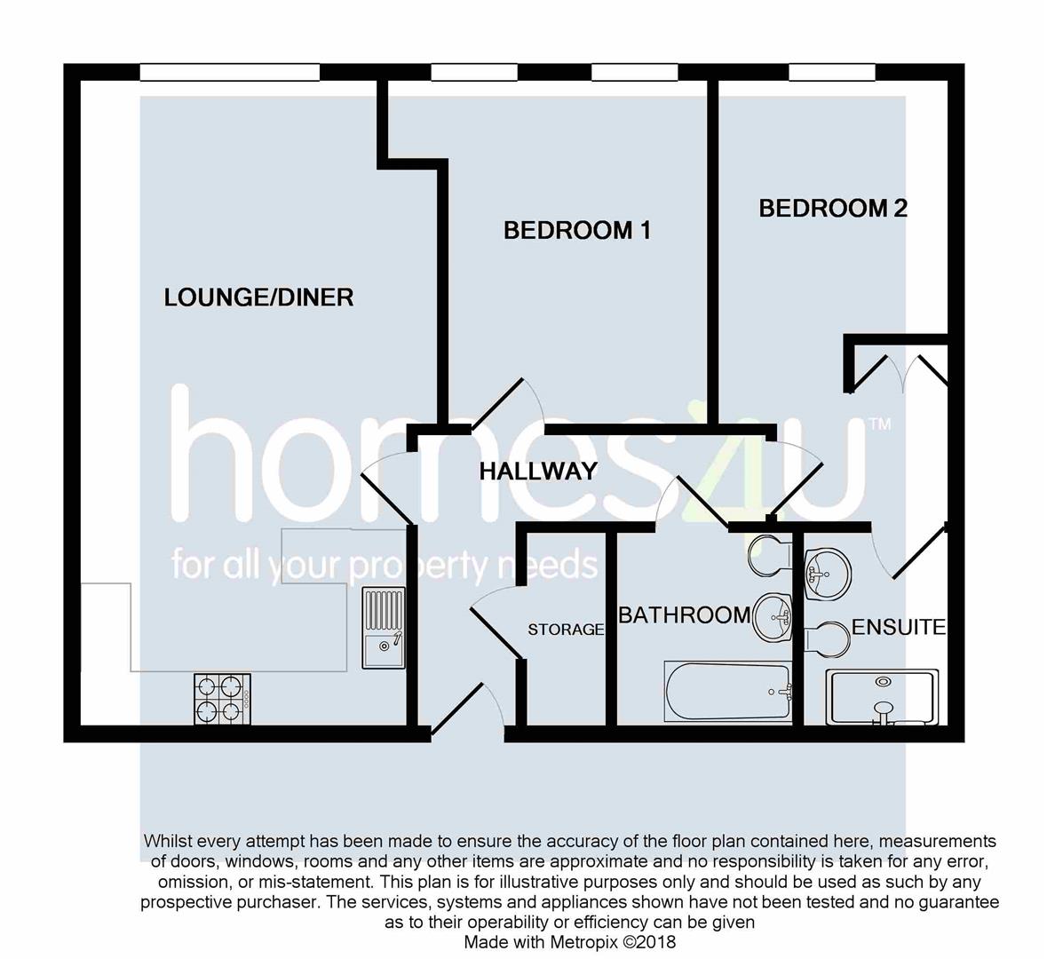 2 Bedrooms Flat to rent in W3, Whitworth Street West, City Centre M1