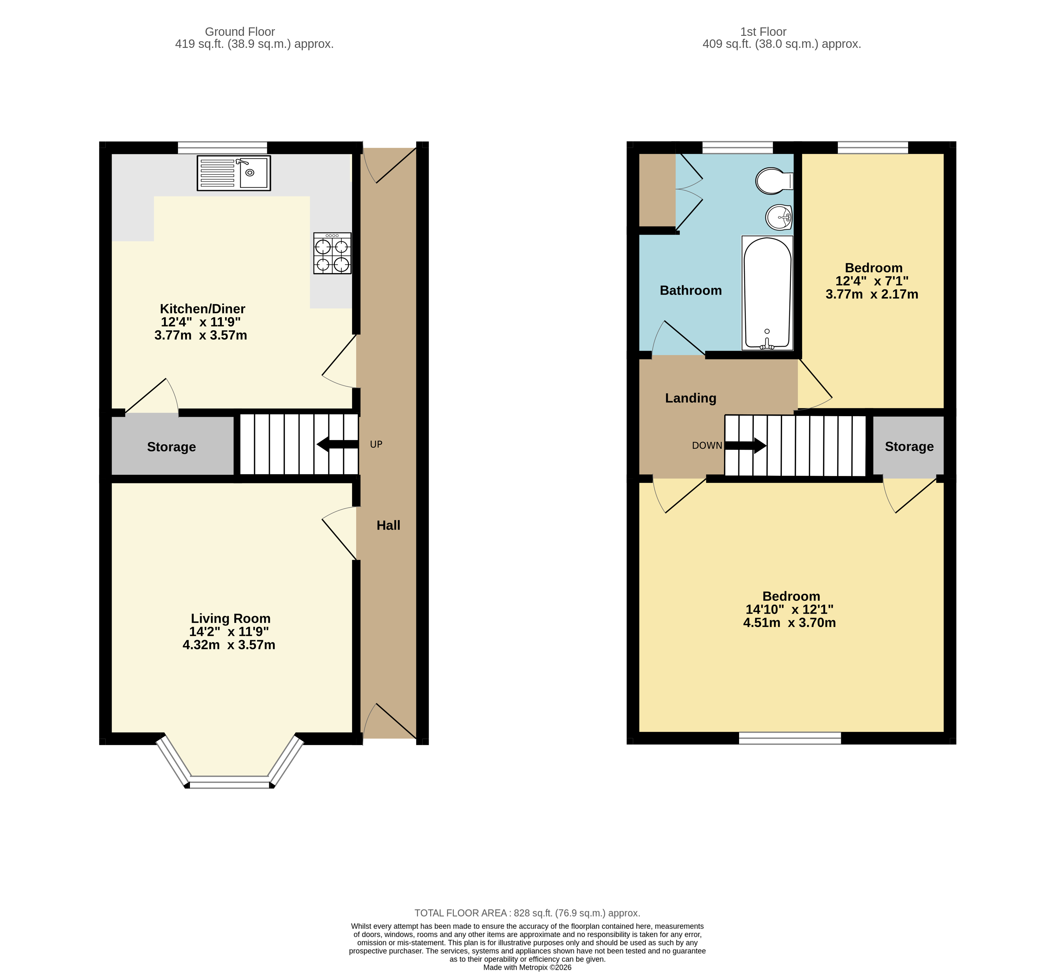 8, Victoria Avenue, Bristol floorplan