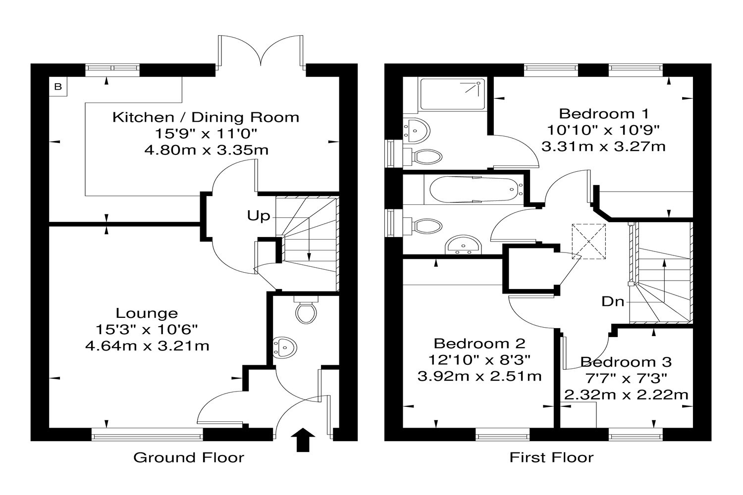 45, Robert Lewis Avenue, Crewe floorplan