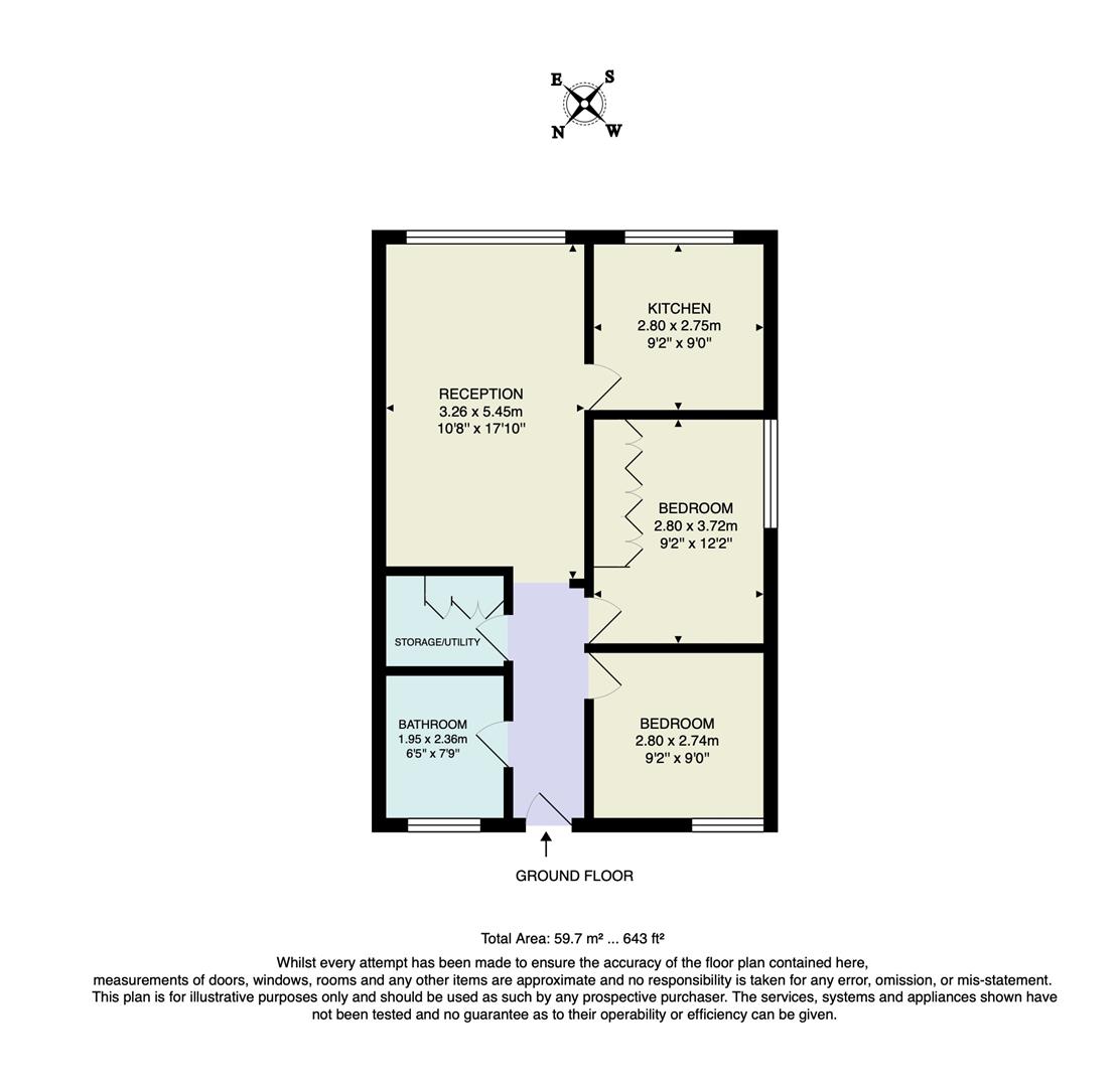 Flat 2, Phoenix Court, Chingford Avenue, Chingford floorplan