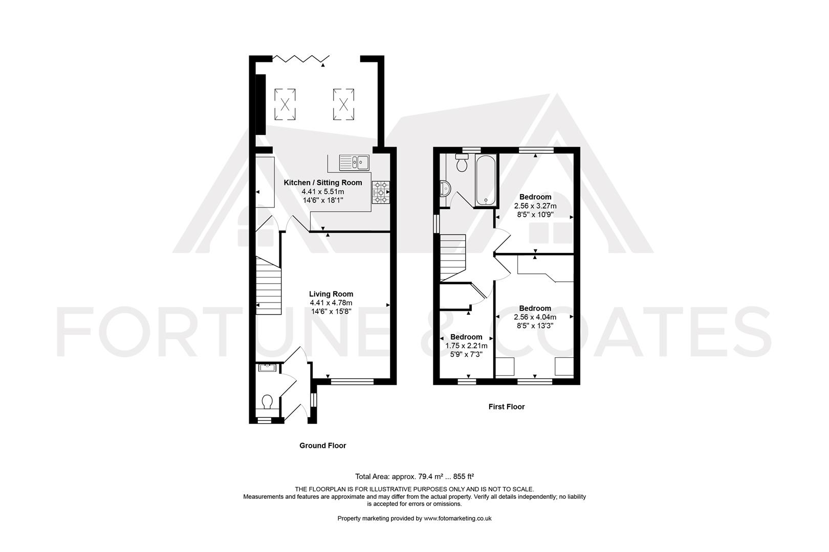 160, Challinor, Harlow floorplan