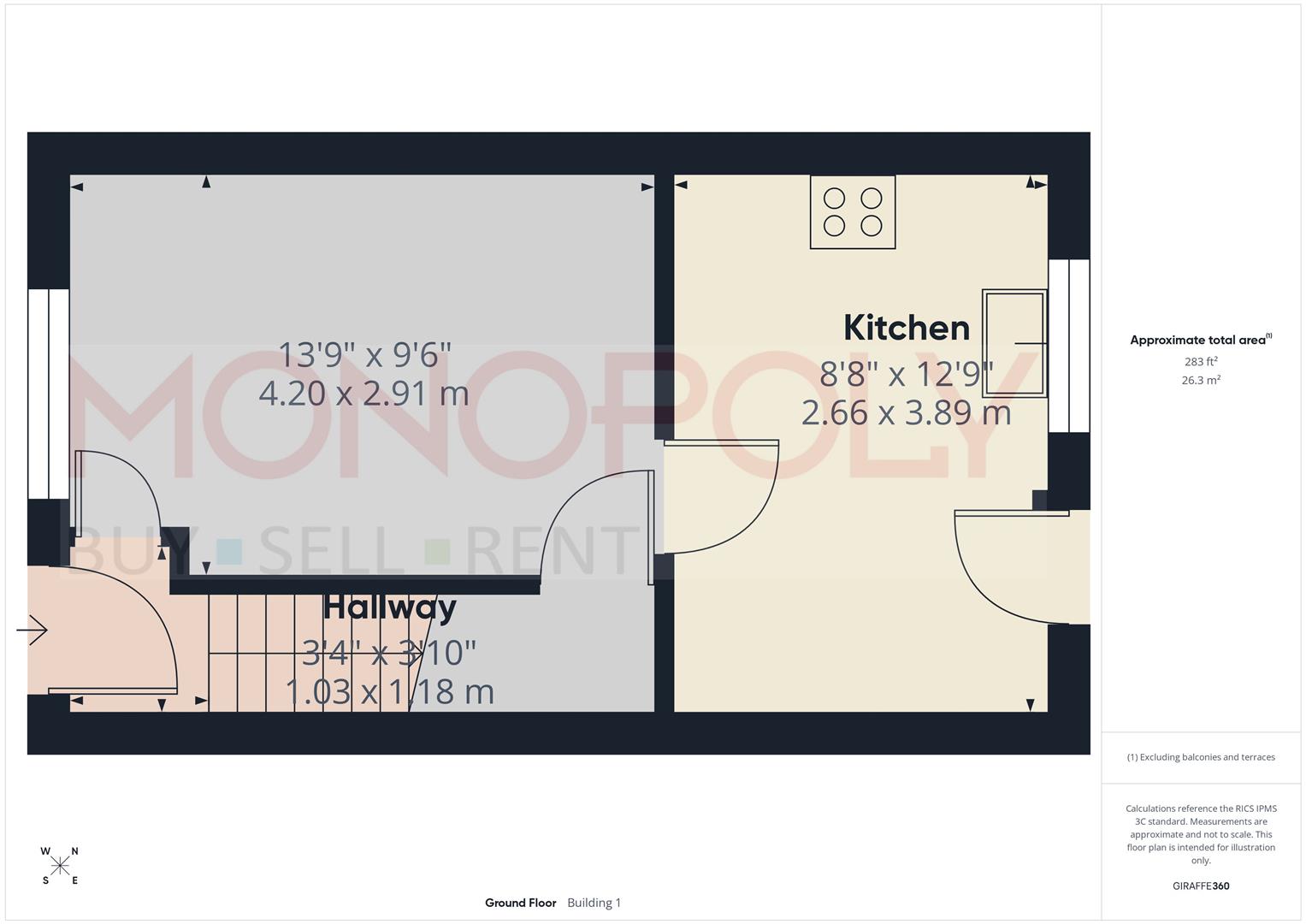 19, Mile Barn Road, Wrexham floorplan