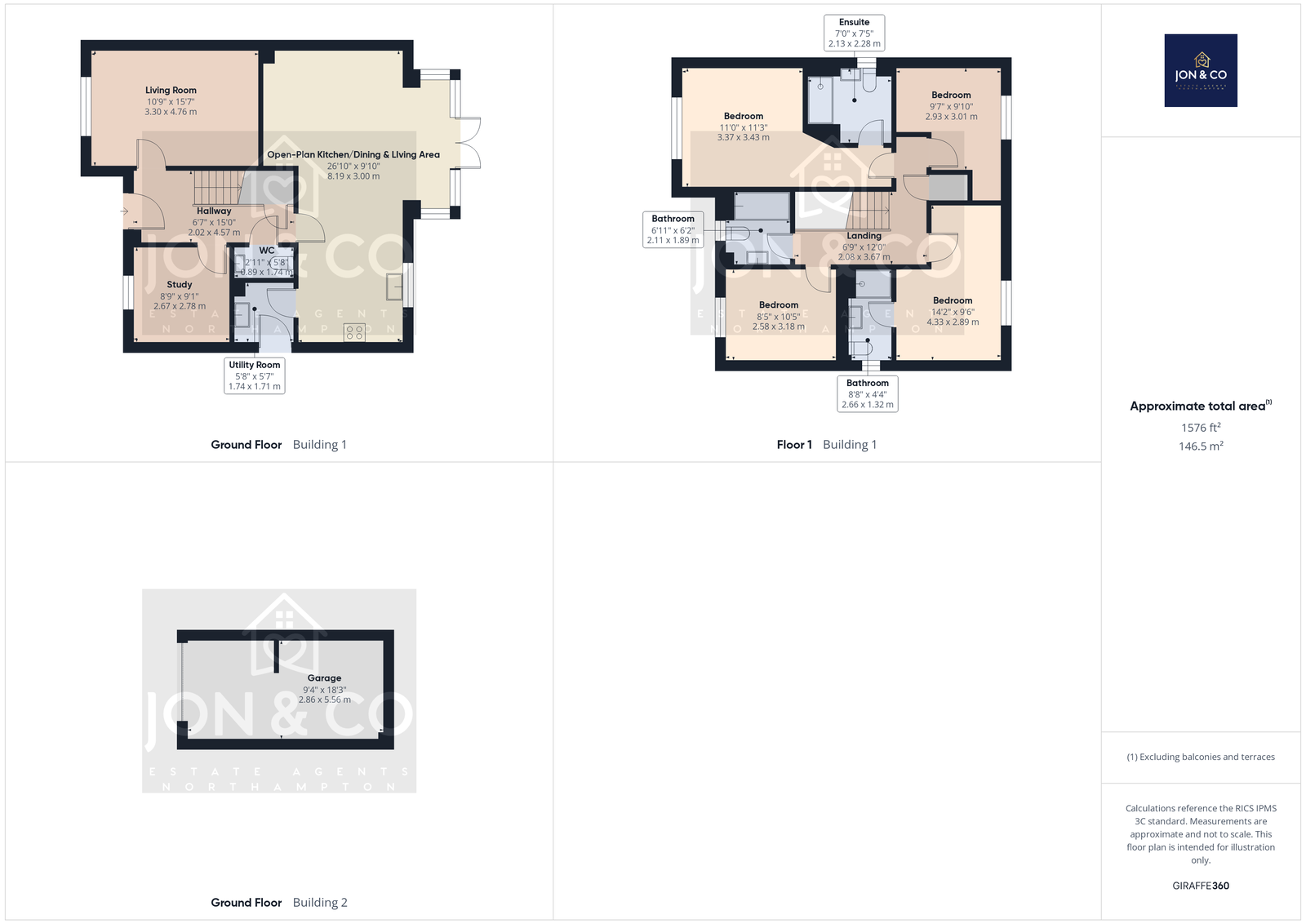 29, Mulbridge Way, Northampton floorplan