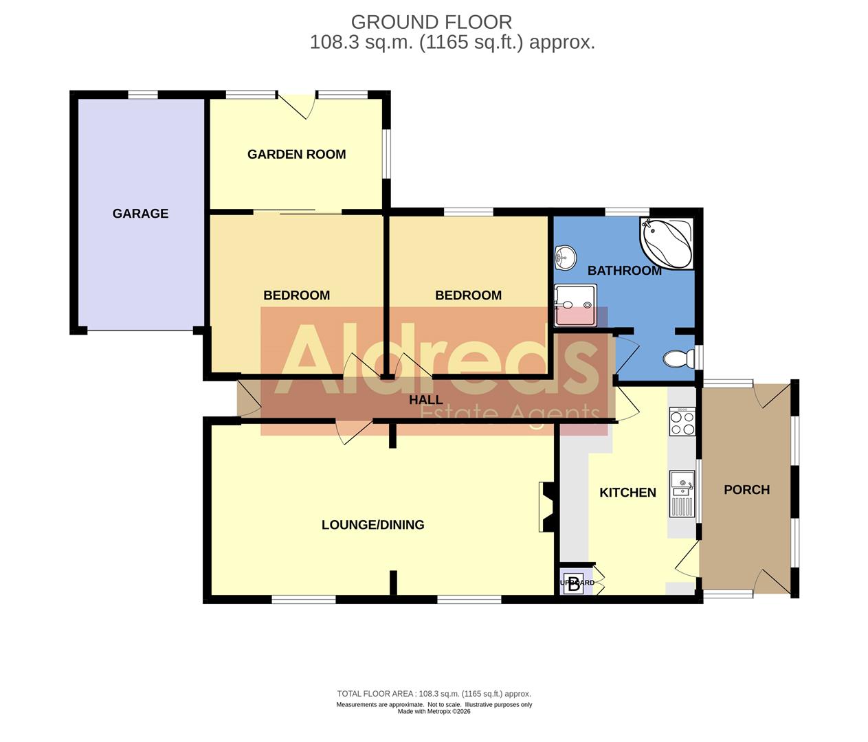 Manby, Low Road, Great Yarmouth floorplan