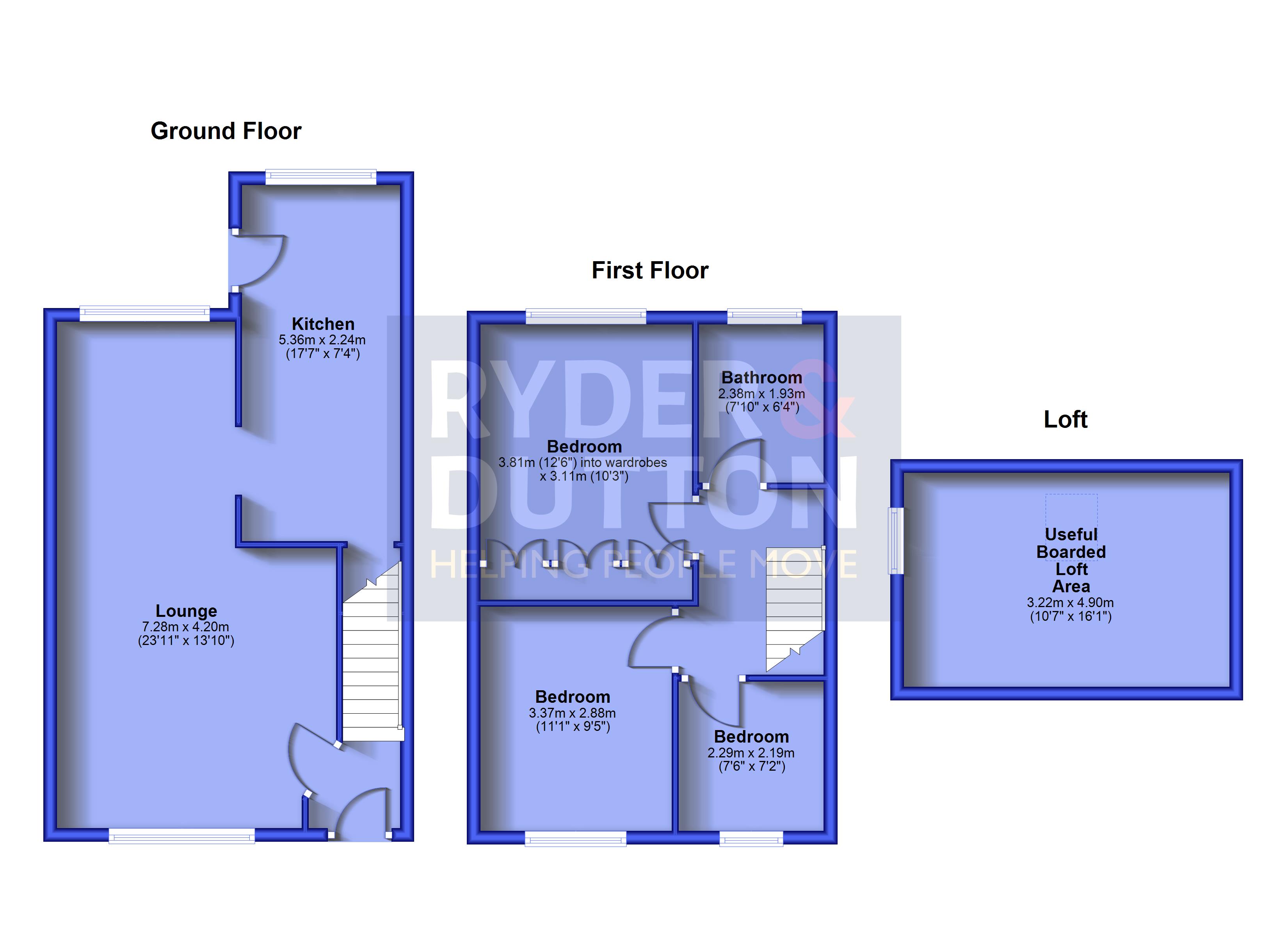 72, Wetherby Drive, Oldham floorplan